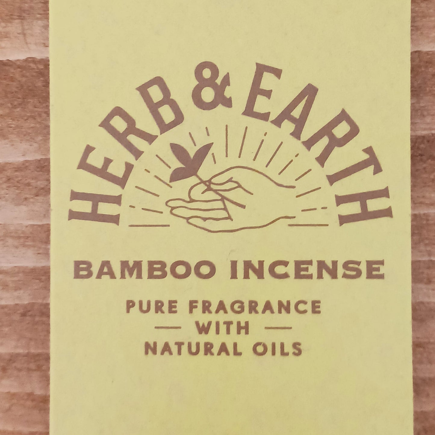 Herb & Earth Bamboo Incense Sticks | Jasmine