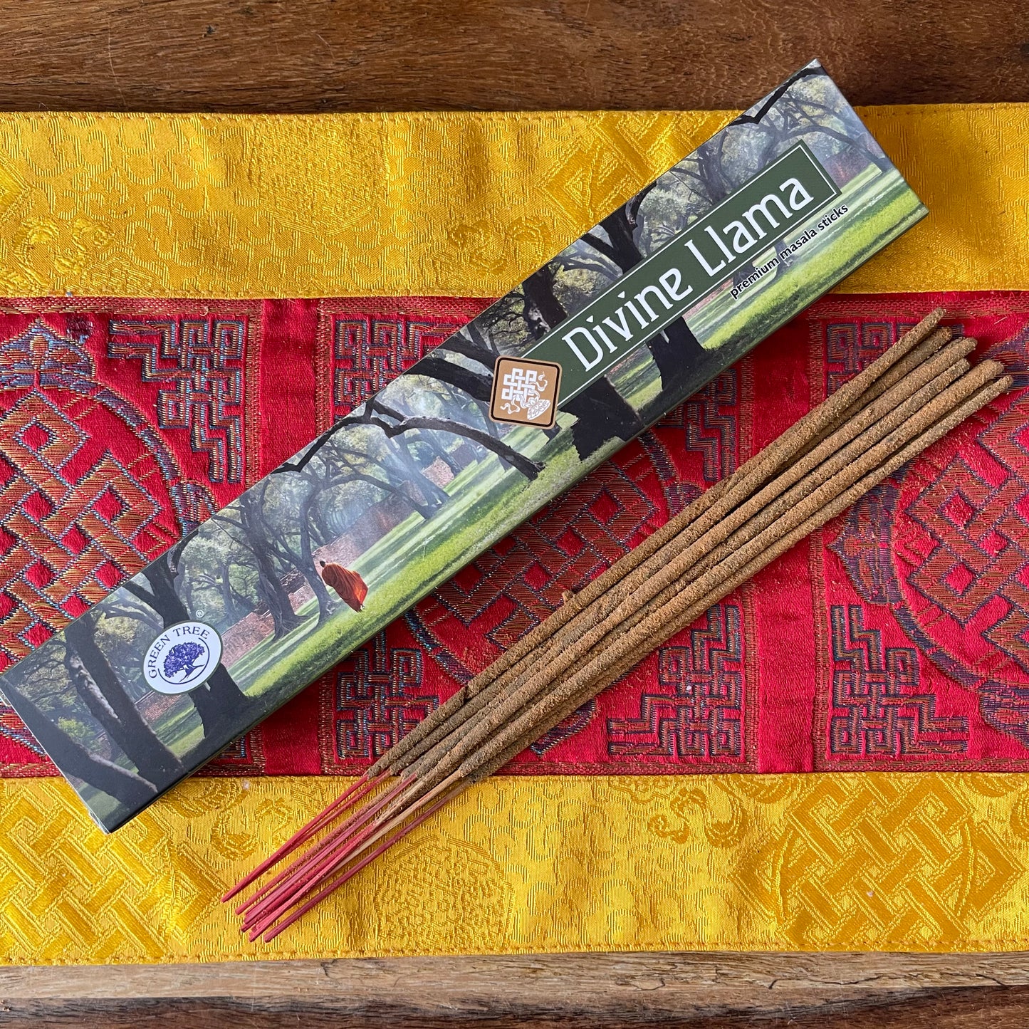 Green Tree Divine Llama Natural Incense 15 grams