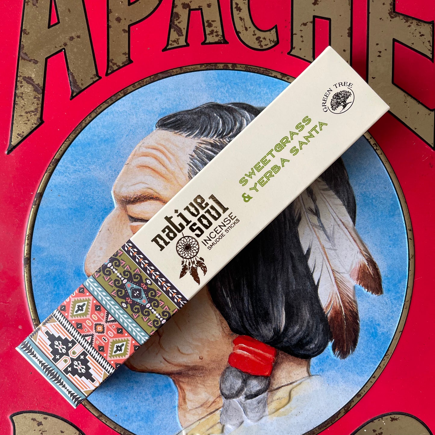 Native Soul Sweet Grass & Yerba Santa  Incense sticks