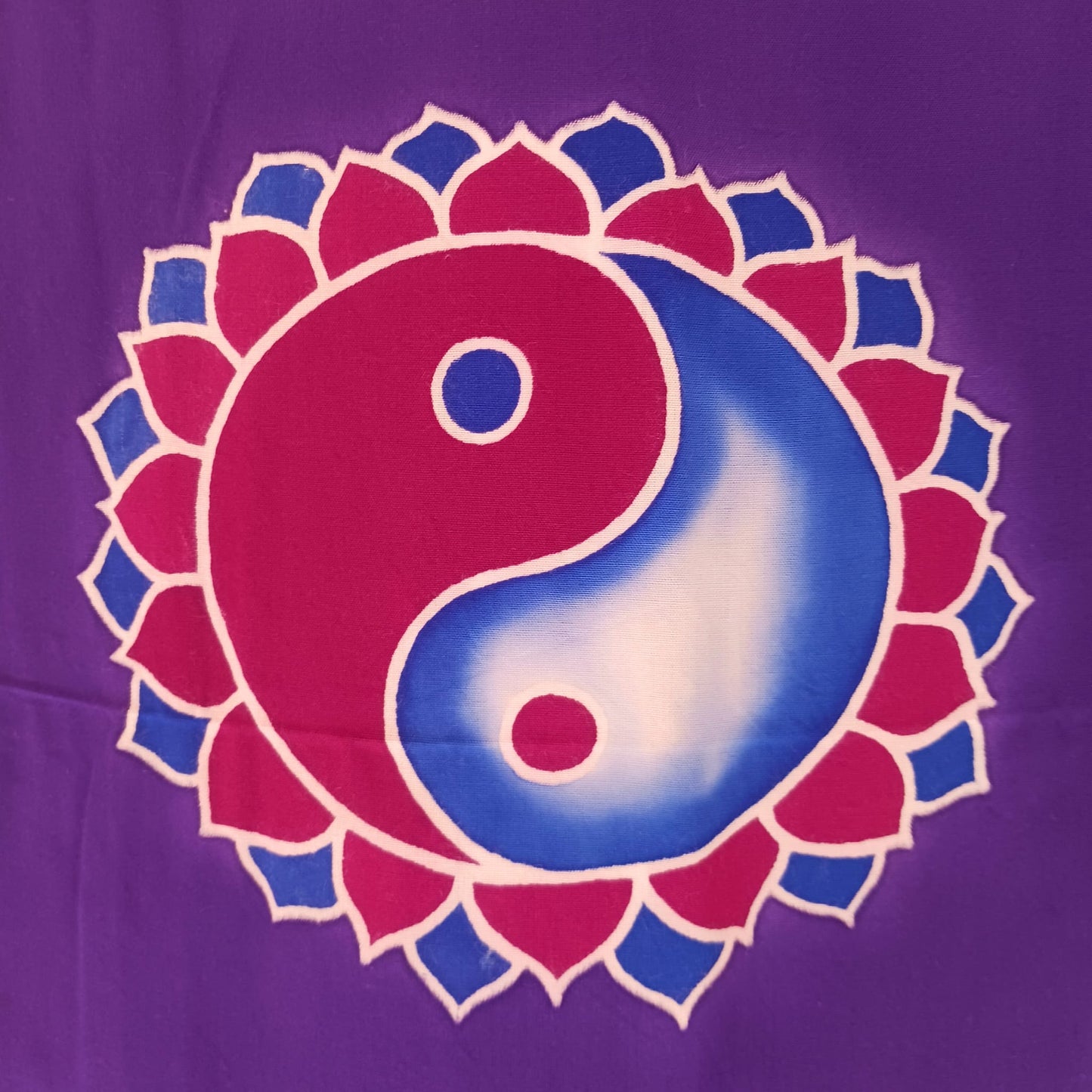 Chakra Batik Drop Banner | Dragon Wall Hanging