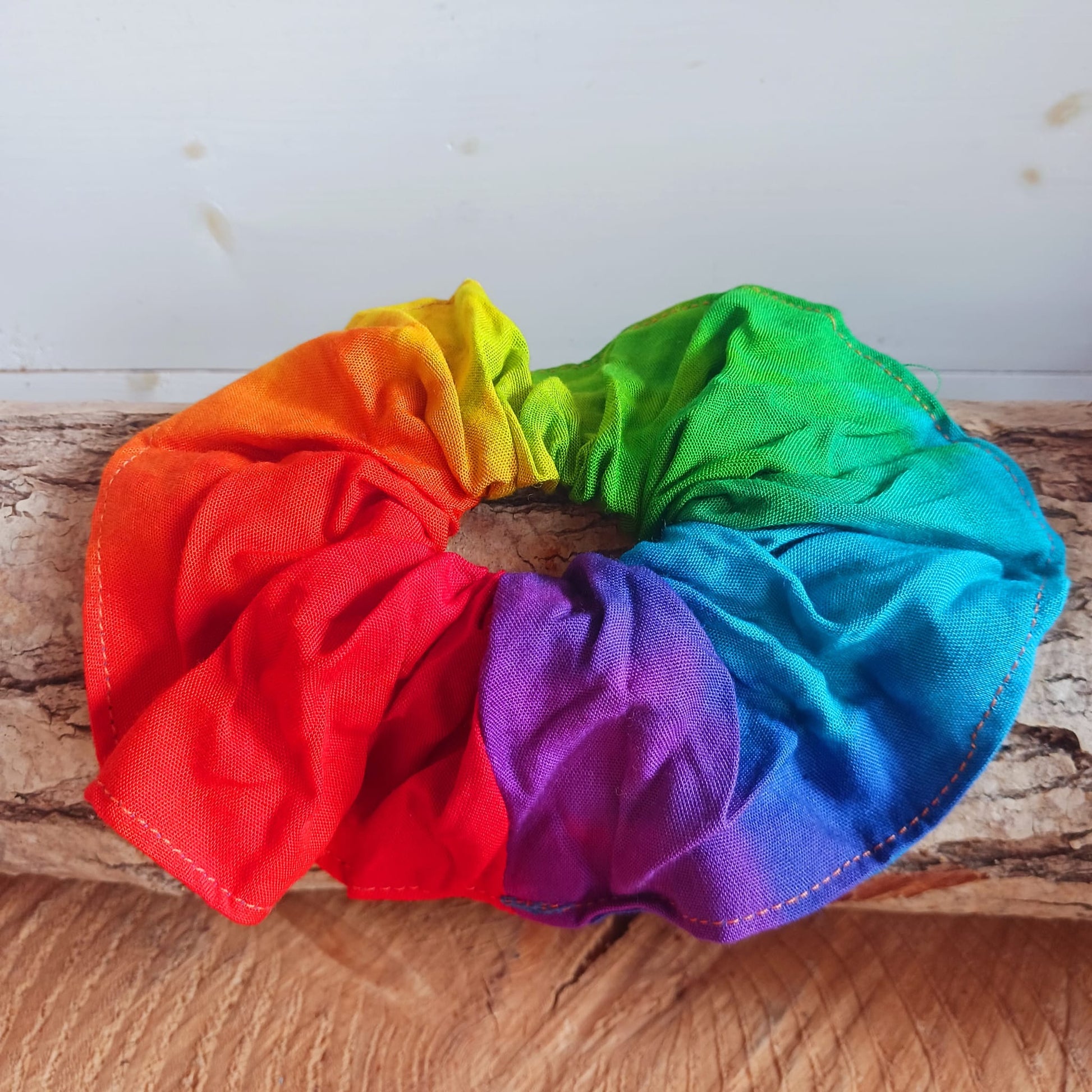 Rainbow Hair Scrunchies | Gay pride Hair scrunchies Rainbow colours