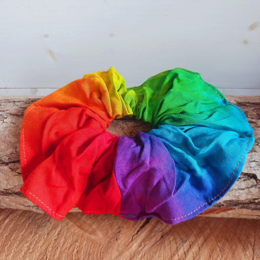 Rainbow Hair Scrunchies | Gay pride Hair scrunchies Rainbow colours