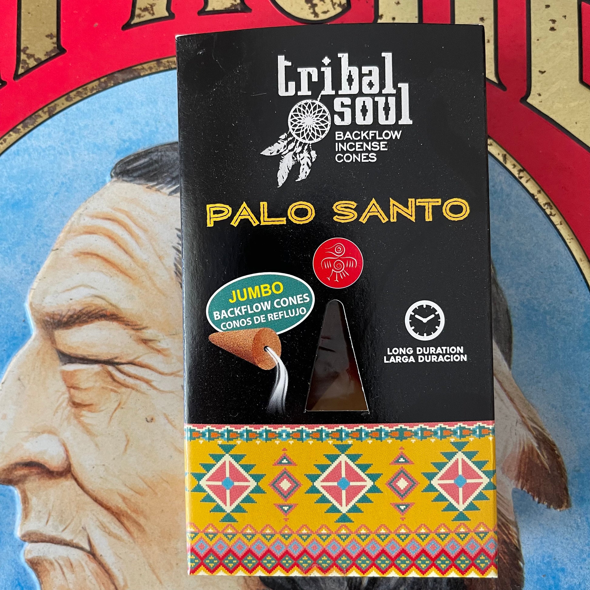 Tribal soul jumbo Backflow  incense Cones Palo Santo