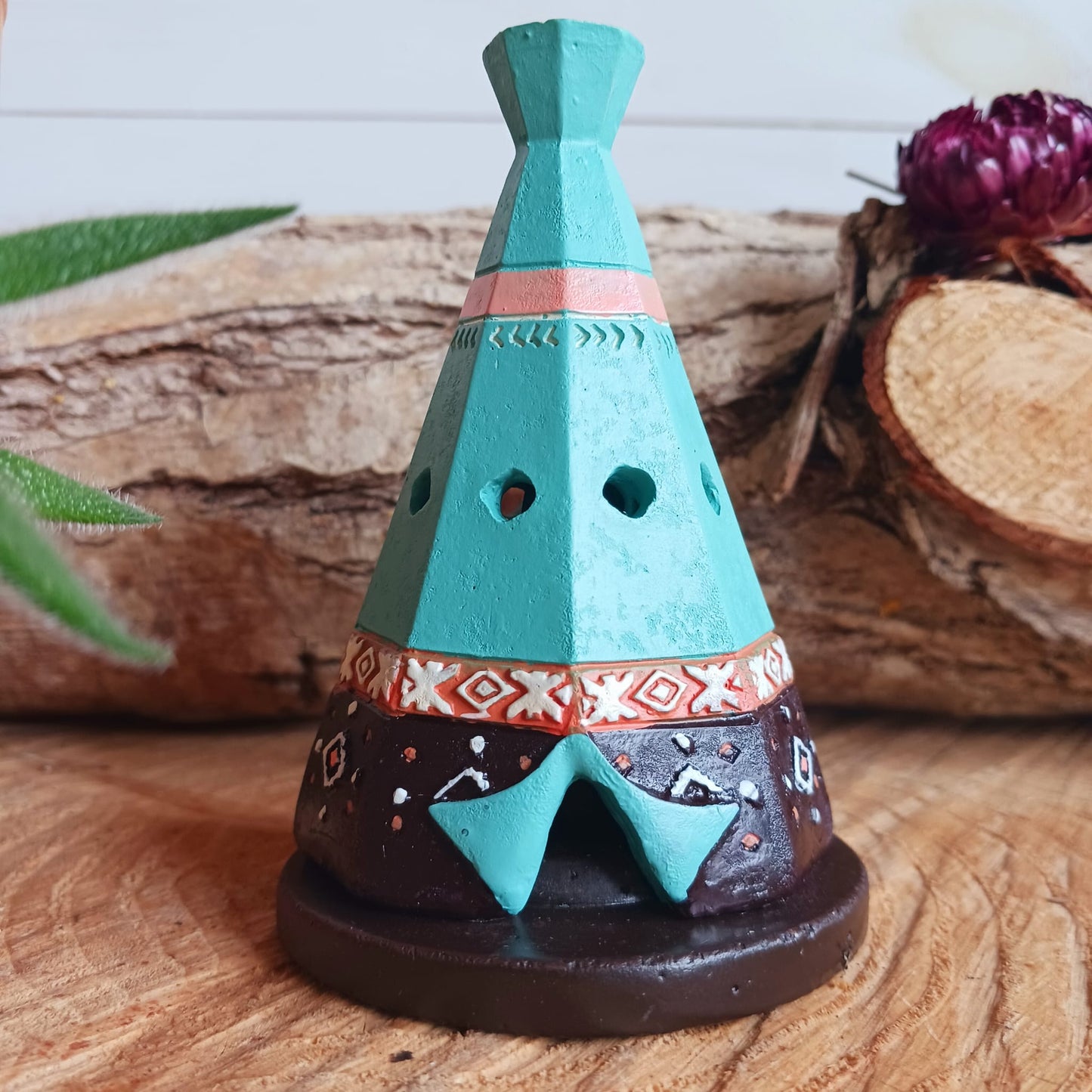 Tipi Incense Cone Holder