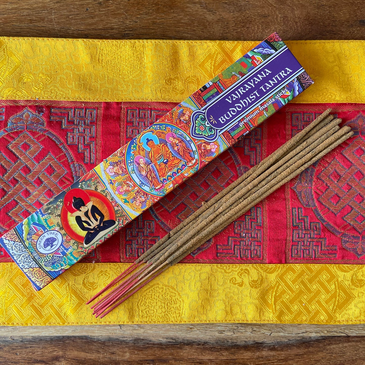 Green Tree Buddhist Tantra Incense 15 grams