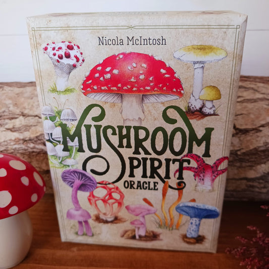 Mushroom Spirit Oracle | Guidebook & Cards - Mushroom  Gifts 