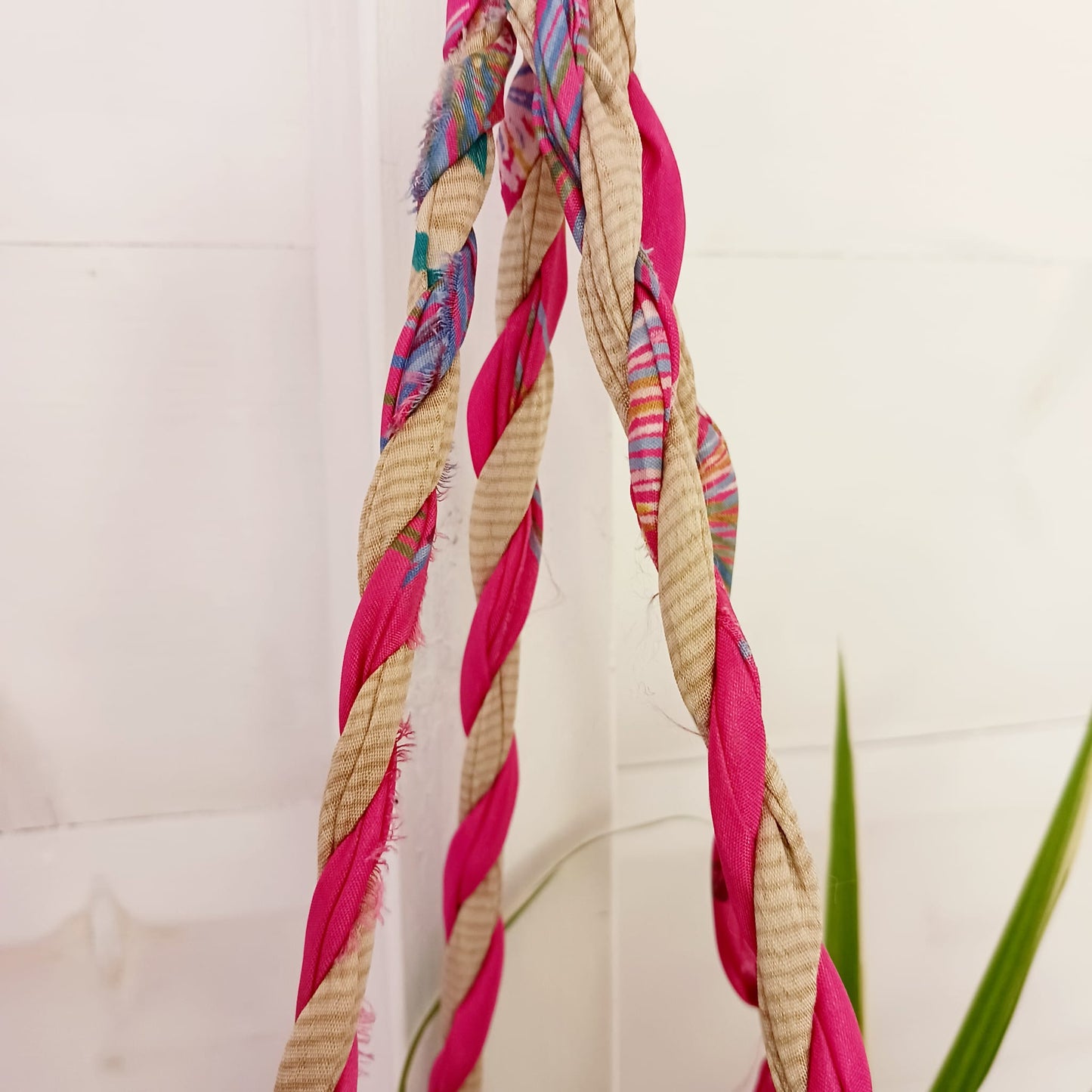 Recycled Sari Plant Hangers (Small)