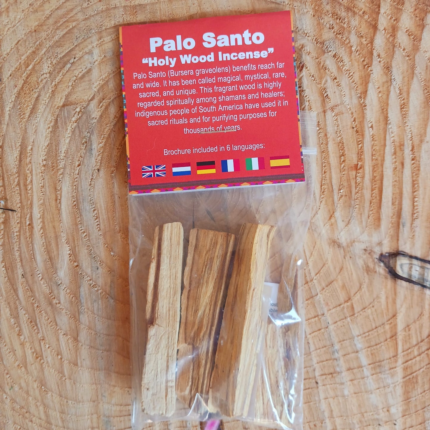 Palo Santo Sticks | Natural Incense | Sacred wood Palo Santo