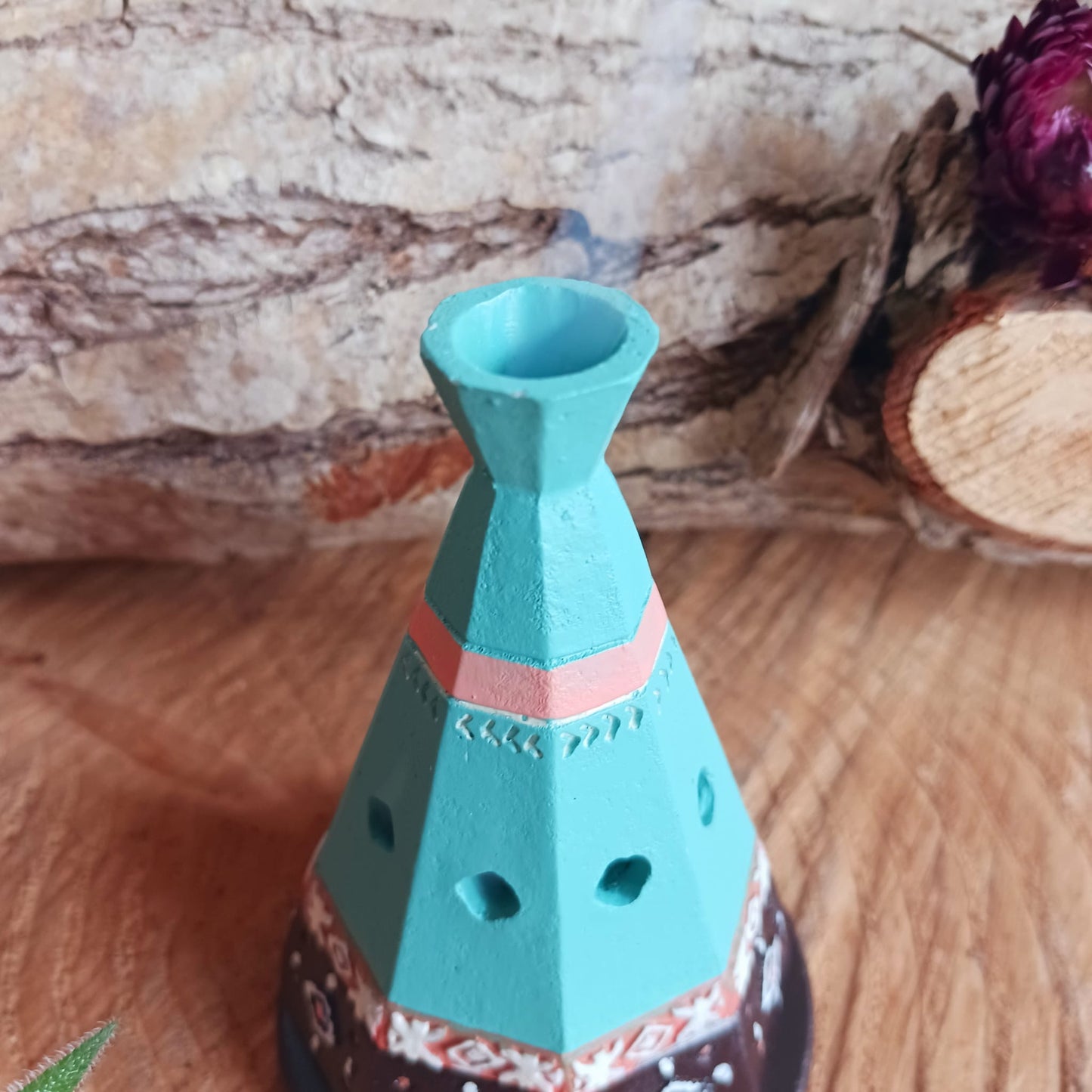 Tipi Incense Cone Holder