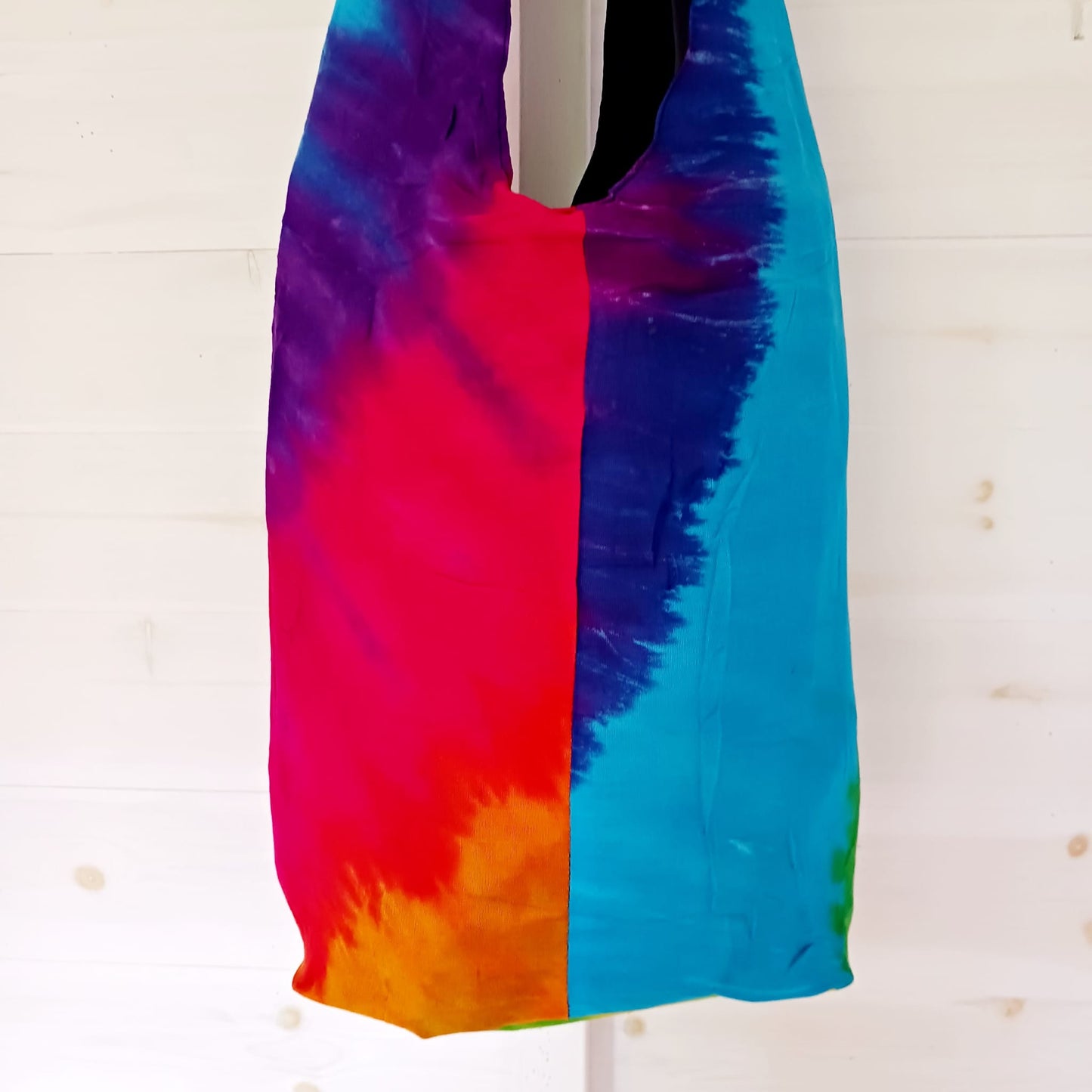 Tie Dye Shoulder Bag | Love and peace Festival bags Groovy Bag