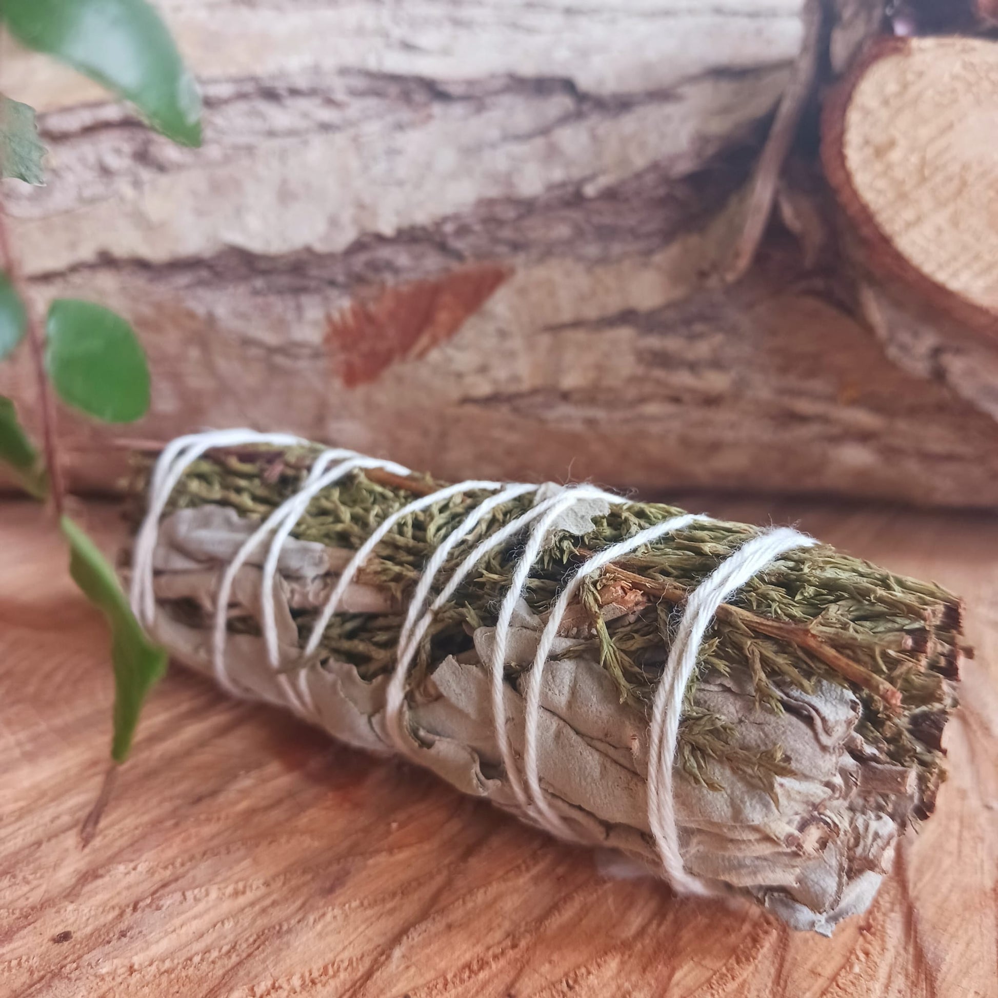 Smudge Stick White Sage & Juniper 10cm