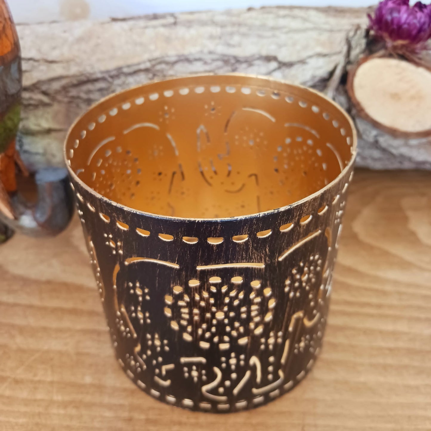 Elephant Mandala Tea-light Holder | Elephant gift ideas for friends