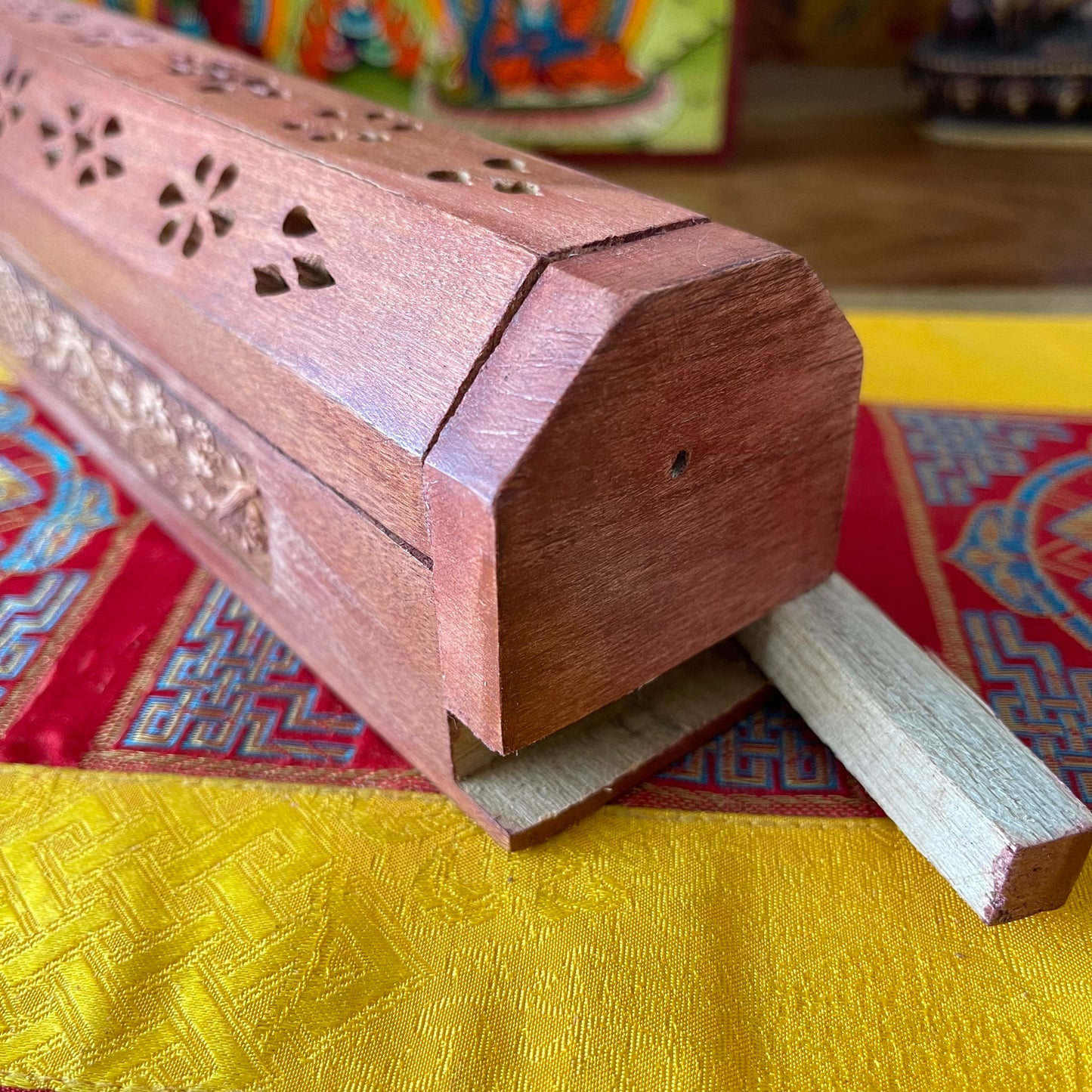 Incense sticks burner and storage box OM design