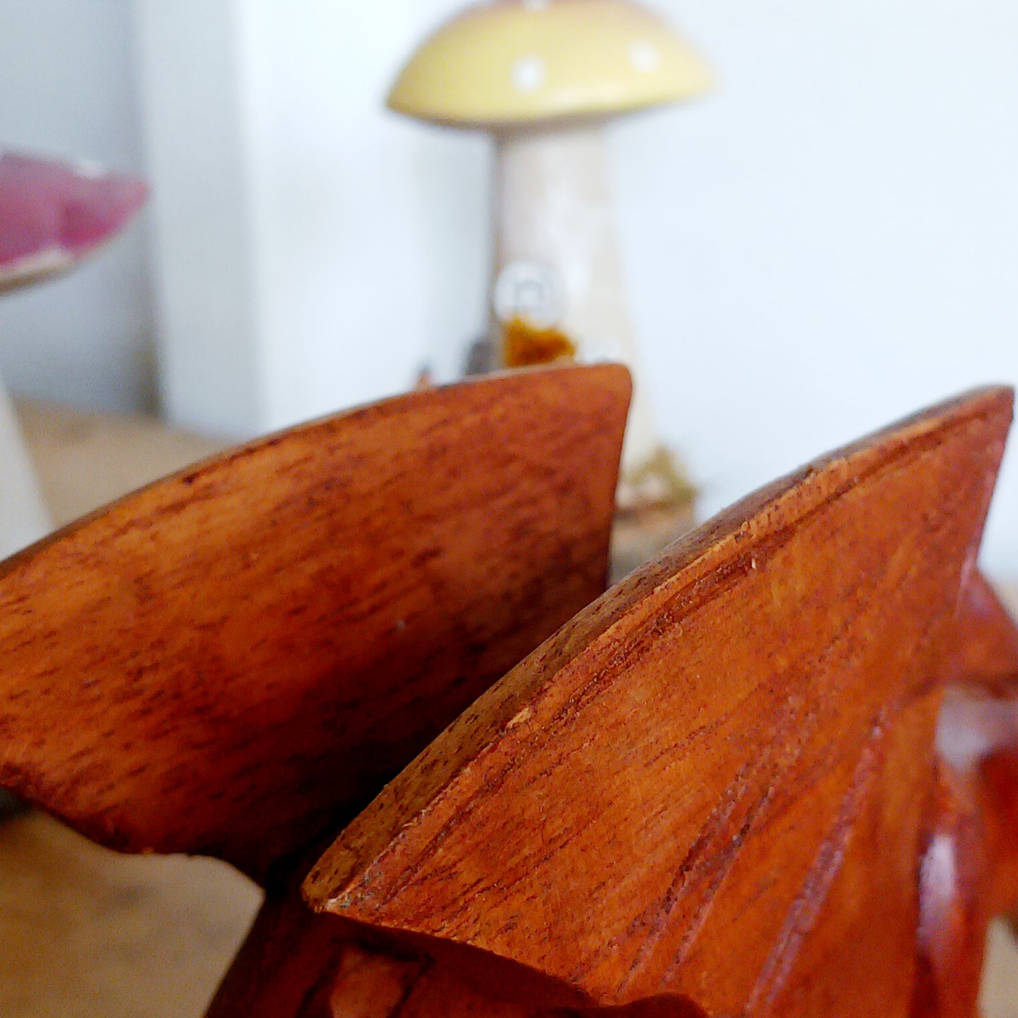 Bring personality and charm into your home with this beautiful hand-carved Shelf Dragon. Expertly crafted with intricate details, this whimsical dragon is designed to perch perfectly on any shelf, mantle, or display space. Its expressive features, artisan carving, and warm natural wood finish make it a captivating accent piece for fantasy lovers, collectors, and anyone who appreciates unique décor.