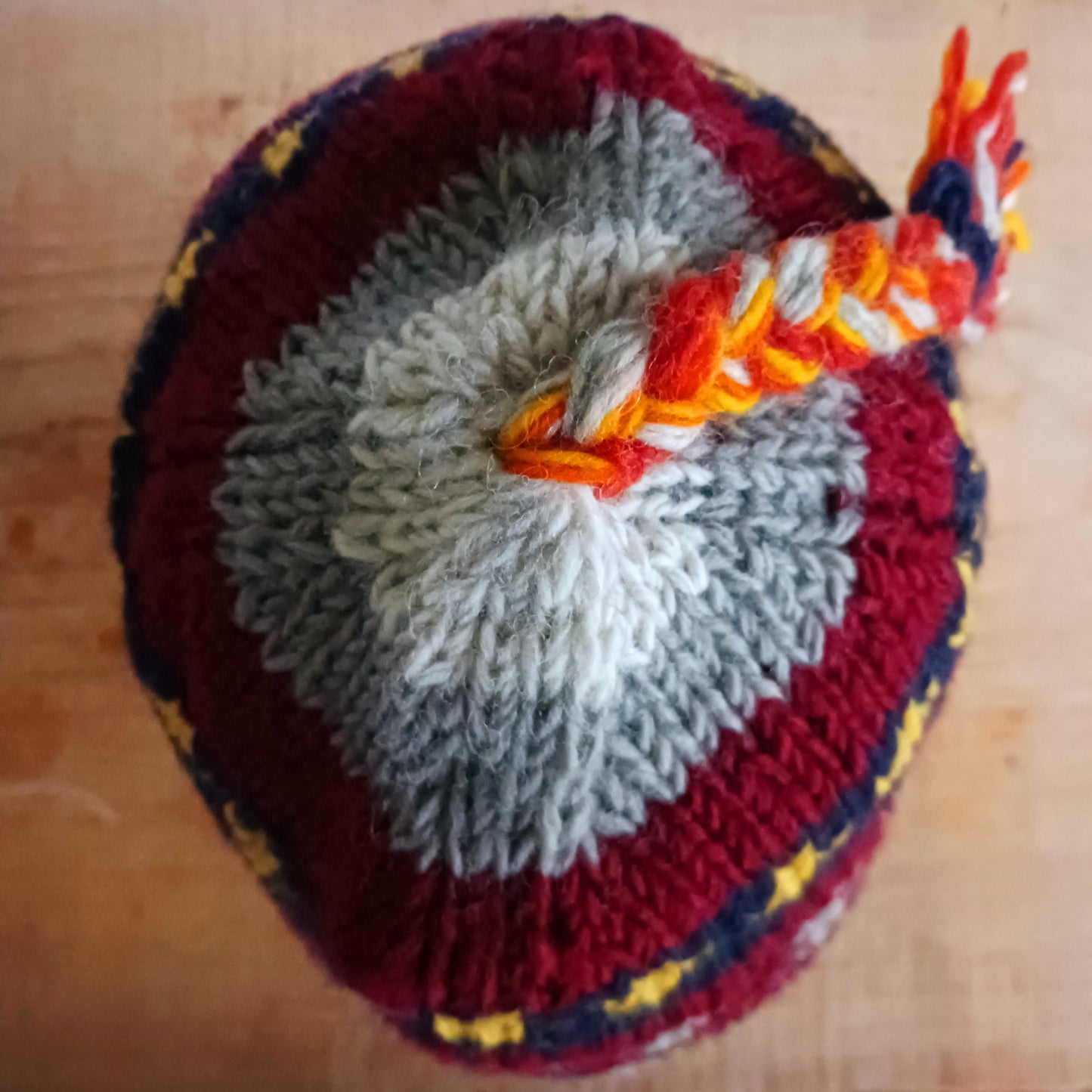Stay cozy and stylish with our handmade chunky wool earflap hats, crafted in Nepal by skilled women artisans in Kathmandu. Each hat is 100% pure wool and features a soft polar fleece lining for extra warmth and comfort. Perfect for cold winter days, outdoor adventures, or adding a touch of handmade charm to your look.
