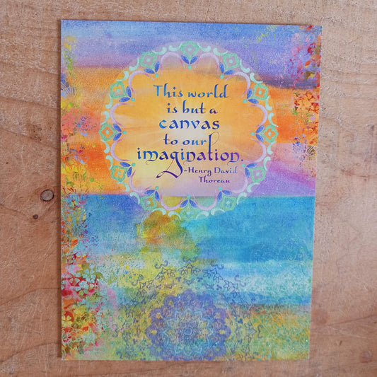 Inspiring Birthday card for friends and family.