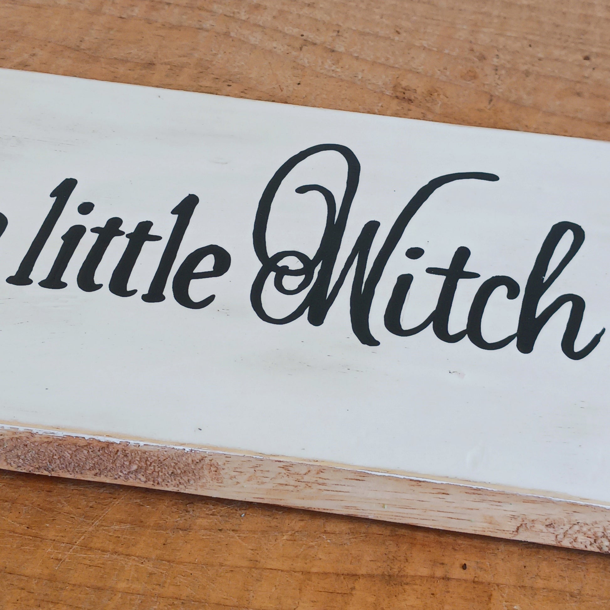 Celebrate your magical side with the There's a Little Witch in All of Us Wooden Wall Plaque. Featuring the enchanting quote, "There's a little Witch in all of us," this decorative wooden sign is a charming reminder to embrace your intuition, confidence, and unique spirit