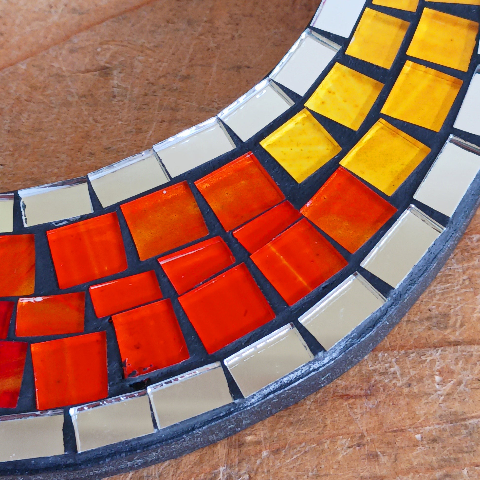 Bring serenity and colour into your sacred space with our&nbsp;Rainbow Mosaic Om Wall Plaque. This stunning piece features a vibrant rainbow design representing the powerful Om symbol — a timeless emblem of inner peace, spiritual connection, and mindfulness. Perfect for meditation rooms, yoga studios, or as a thoughtful gift, this plaque adds both beauty and positive energy to any home décor.