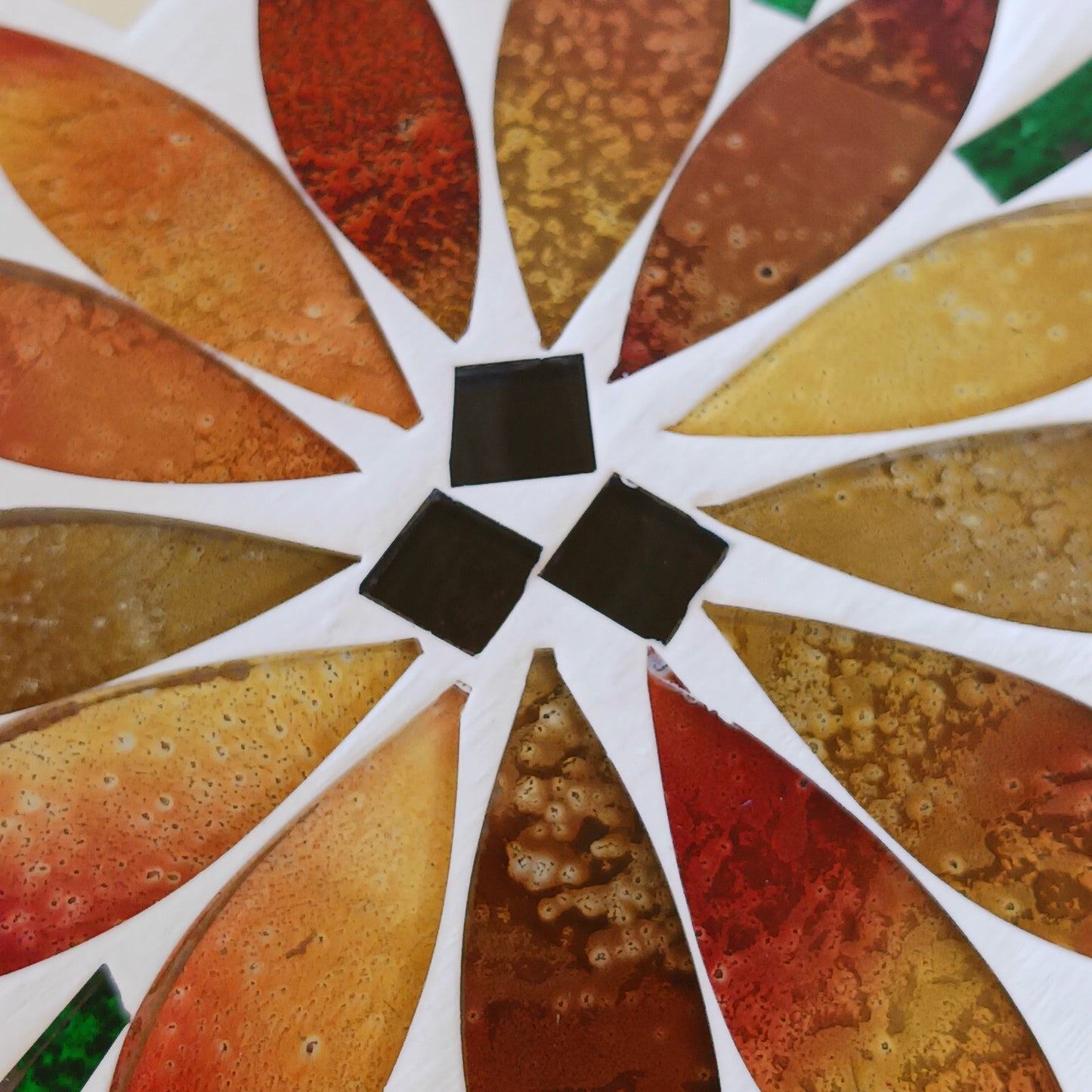 Transform any room into a vibrant oasis with our large Handmade Mosaic Floral Mirror. Crafted with care, this stunning mirror features a bright floral mosaic design that instantly adds style and colour to your décor. Perfect as a statement piece for living rooms, bedrooms, hallways, or entryways, it reflects not only light but also personality. Each mirror is uniquely handmade, making it a one-of-a-kind addition to your home.