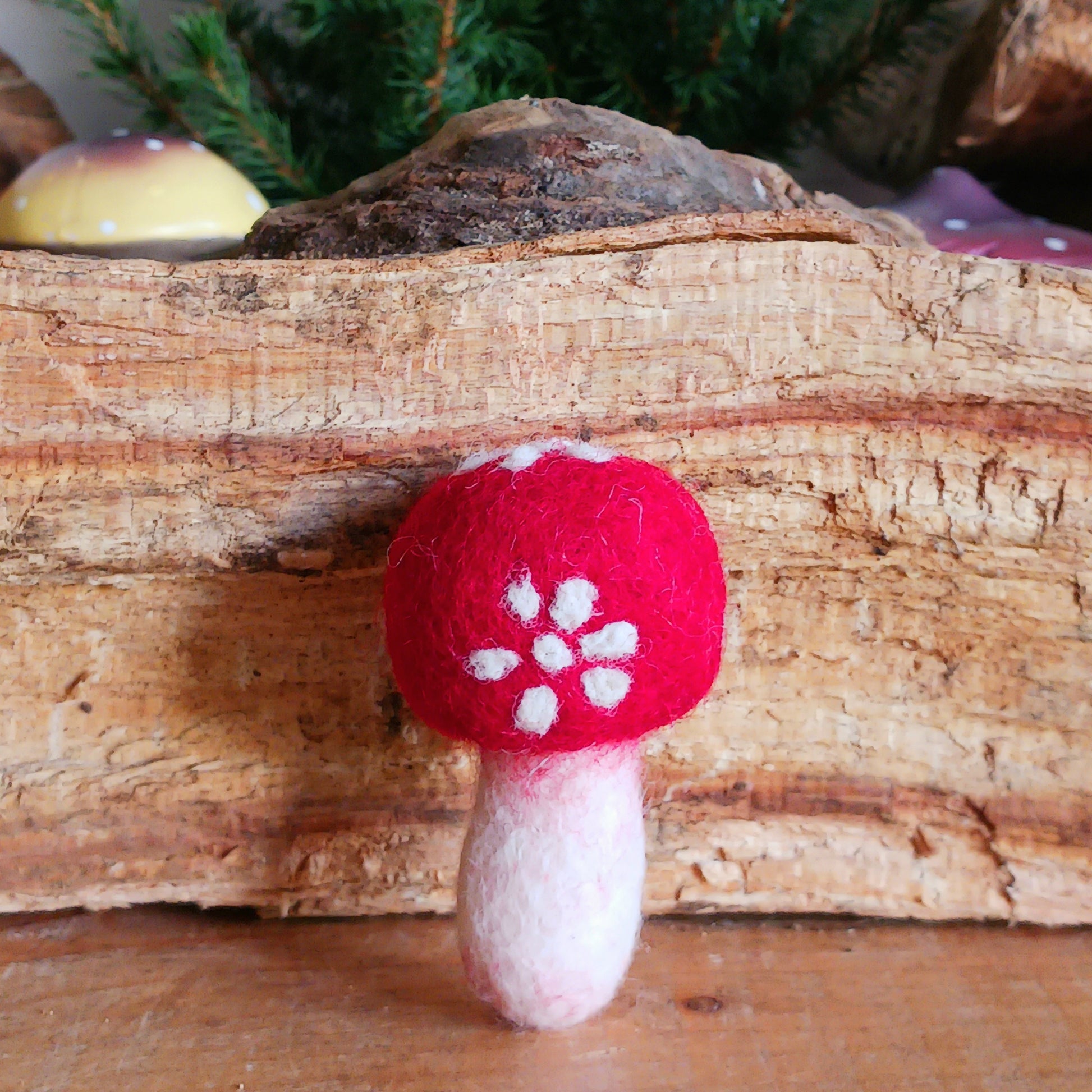 Add a pop of whimsy to any space with these Colourful Felt Mushroom Hanging Decorations. Each mushroom is crafted from vibrant, eco-friendly felt and finished with a classic red-and-white hanging thread—perfect for celebrations, playful room décor, or a funky twist on your Christmas tree.