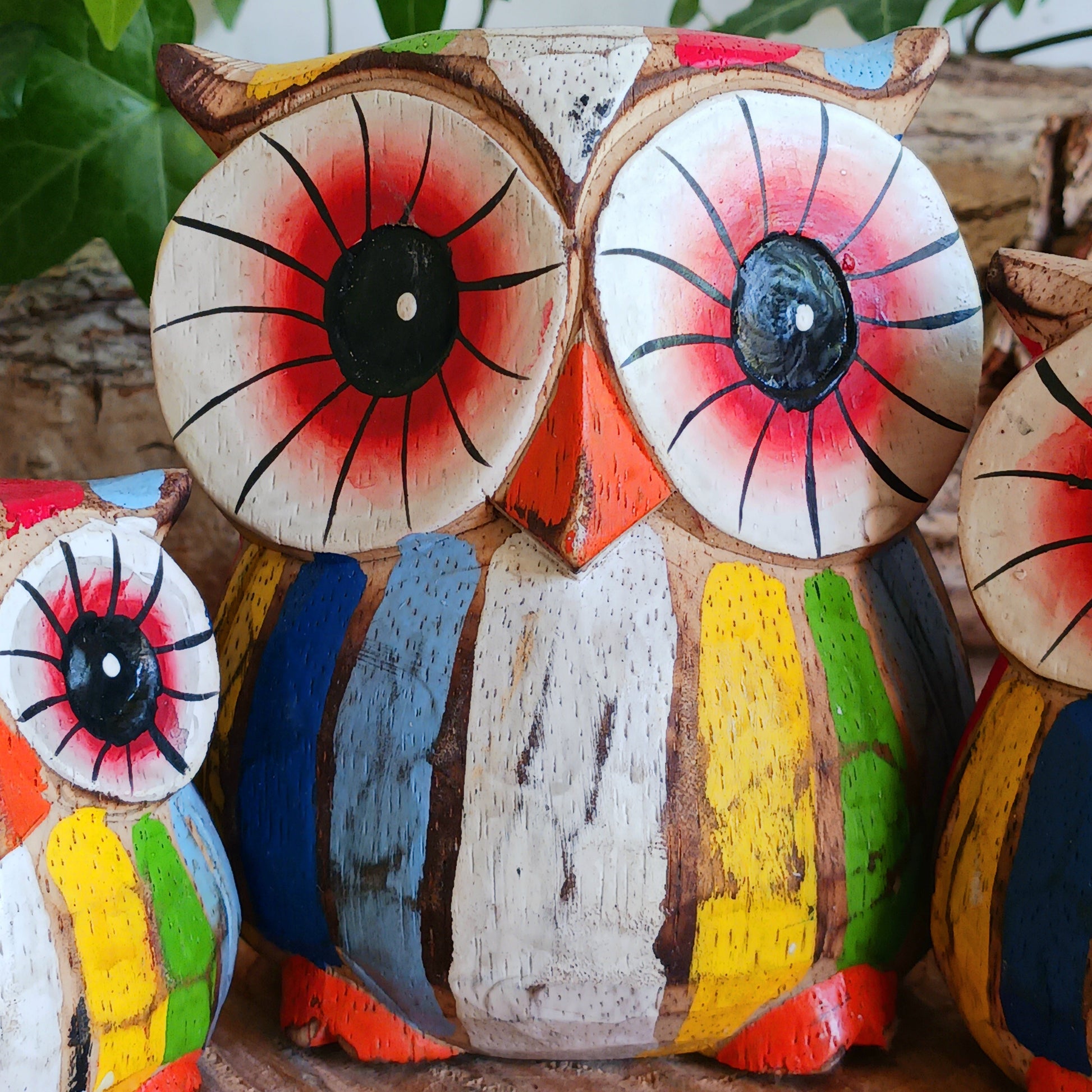 Add a pop of colour to your home décor with these beautiful Rainbow Owls.&nbsp;These vibrant and quirky owl figurines instantly brighten any room with their playful charm. Perfect for owl lovers or anyone looking to inject a touch of fun into their space, each figurine is designed to bring joy, character, and a rainbow of colours into your home. Display them on shelves, desks, or mantelpieces to create a cheerful focal point that guests will adore.