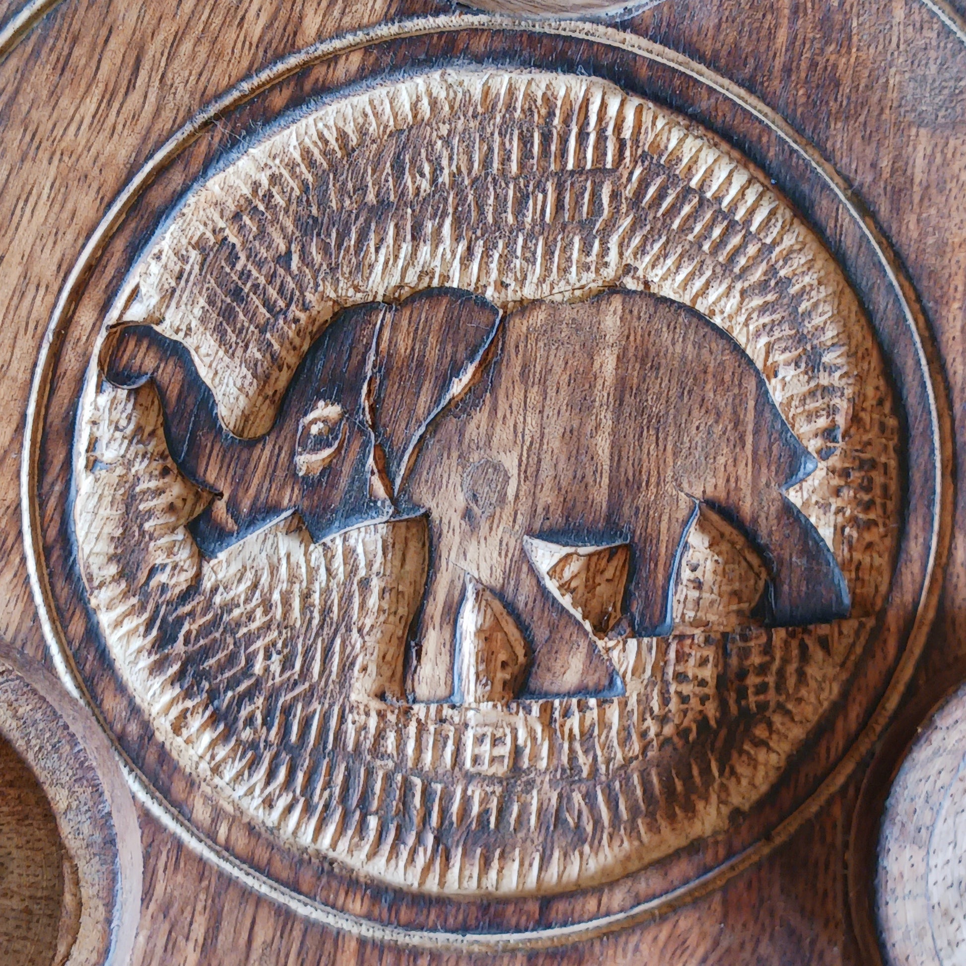 Add warmth, charm, and timeless style to your space with this beautifully hand carved wooden elephant tealight holder. Crafted from natural wood, each piece features unique grain patterns and rich brown tones, making every holder truly one of a kind.