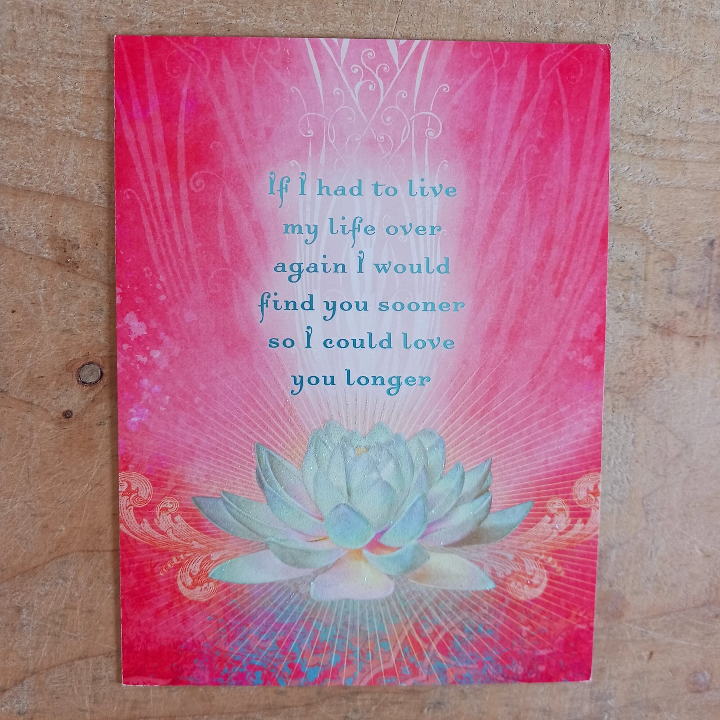 Beautiful card to send to someone special.