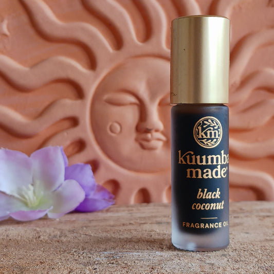 Kuumba Made Black Coconut Fragrance Oil is a deep, smooth, and indulgent scent that blends the familiar warmth of coconut with a darker, more sensual twist. 