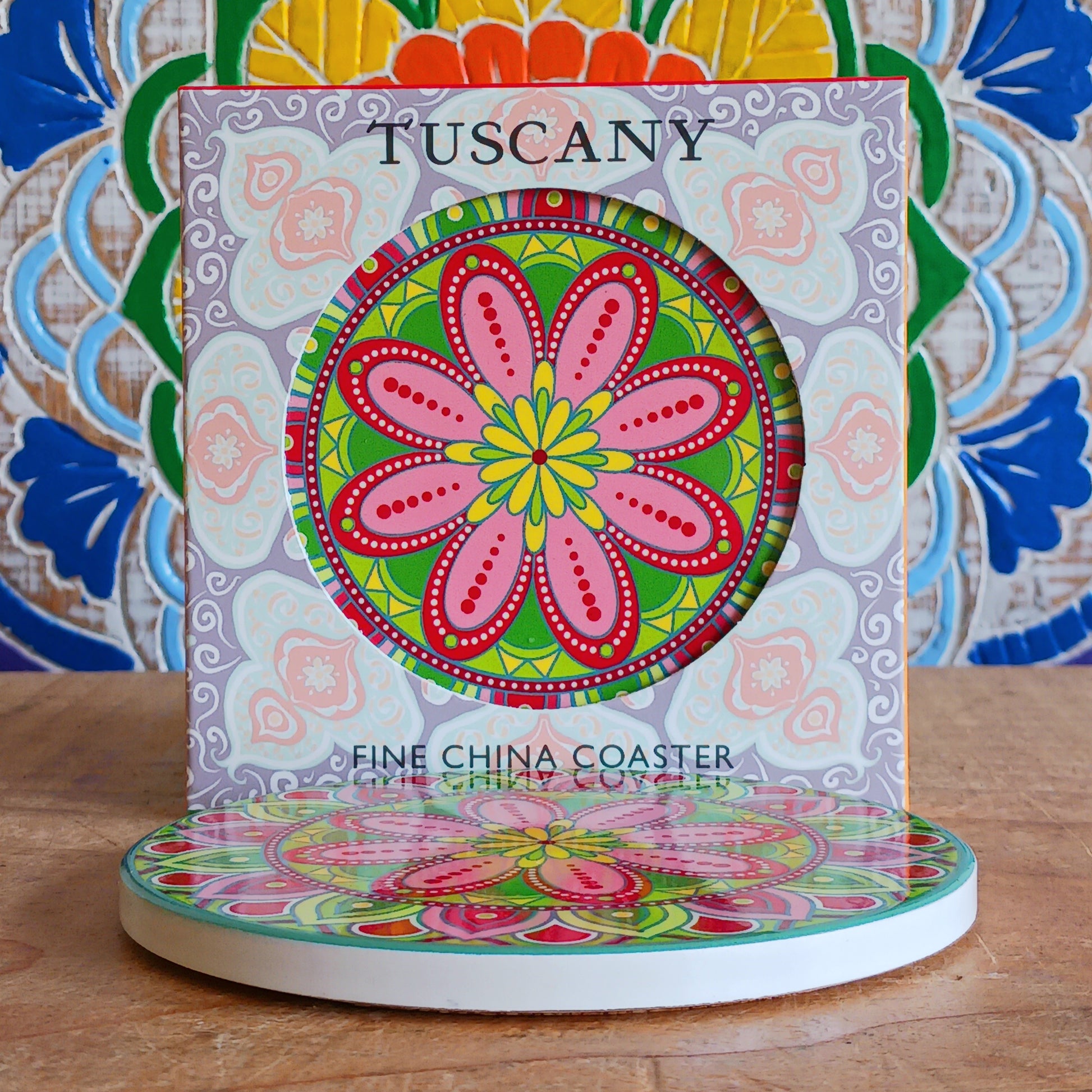 Add a touch of Mediterranean charm to your home with these elegant Ceramic Tuscany Coasters. Featuring intricate, hand-drawn style patterns inspired by Tuscan artistry, each coaster enhances your space with sophistication and warmth.