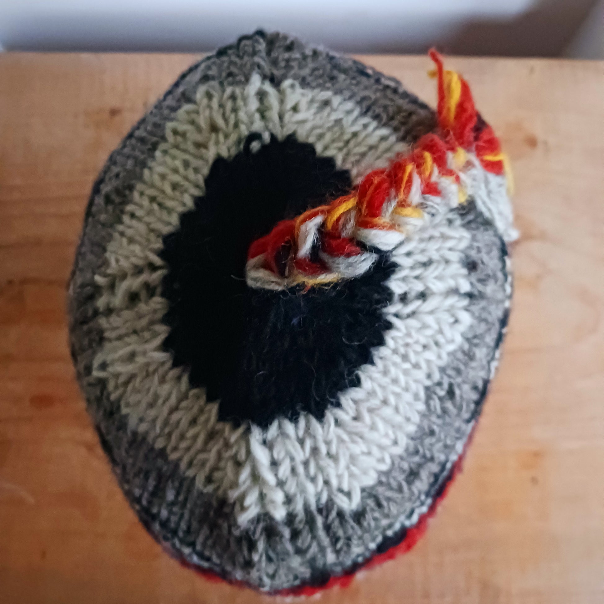 Stay cozy and stylish with our handmade chunky wool earflap hats, crafted in Nepal by skilled women artisans in Kathmandu. Each hat is 100% pure wool and features a soft polar fleece lining for extra warmth and comfort. Perfect for cold winter days, outdoor adventures, or adding a touch of handmade charm to your look.