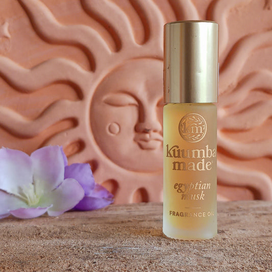 Kuumba Made Egyptian Musk Fragrance Oil is a timeless, sensual scent rooted in ritual, stillness, and sacred presence. Light yet deeply evocative, this universally loved fragrance carries soft notes of fresh water and sanctifying sandalwood, creating a clean, skin-warmed aroma that feels both ancient and intimate.