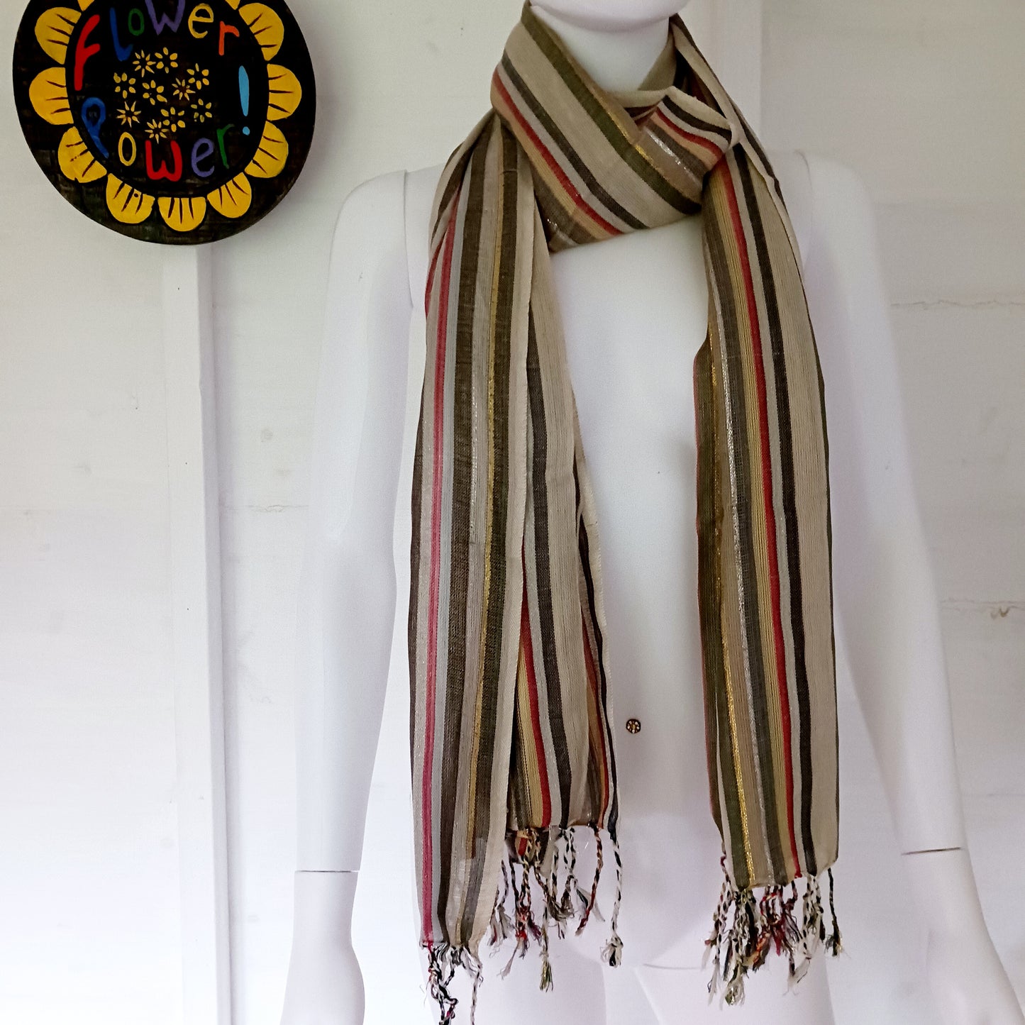 Step into the realm of bohemian allure with these stunning Large Indian Boho Scarves. Handcrafted with care, each scarf showcases eye-catching patterns inspired by nature, bringing a sense of freshness and free-spirited style to any outfit.
