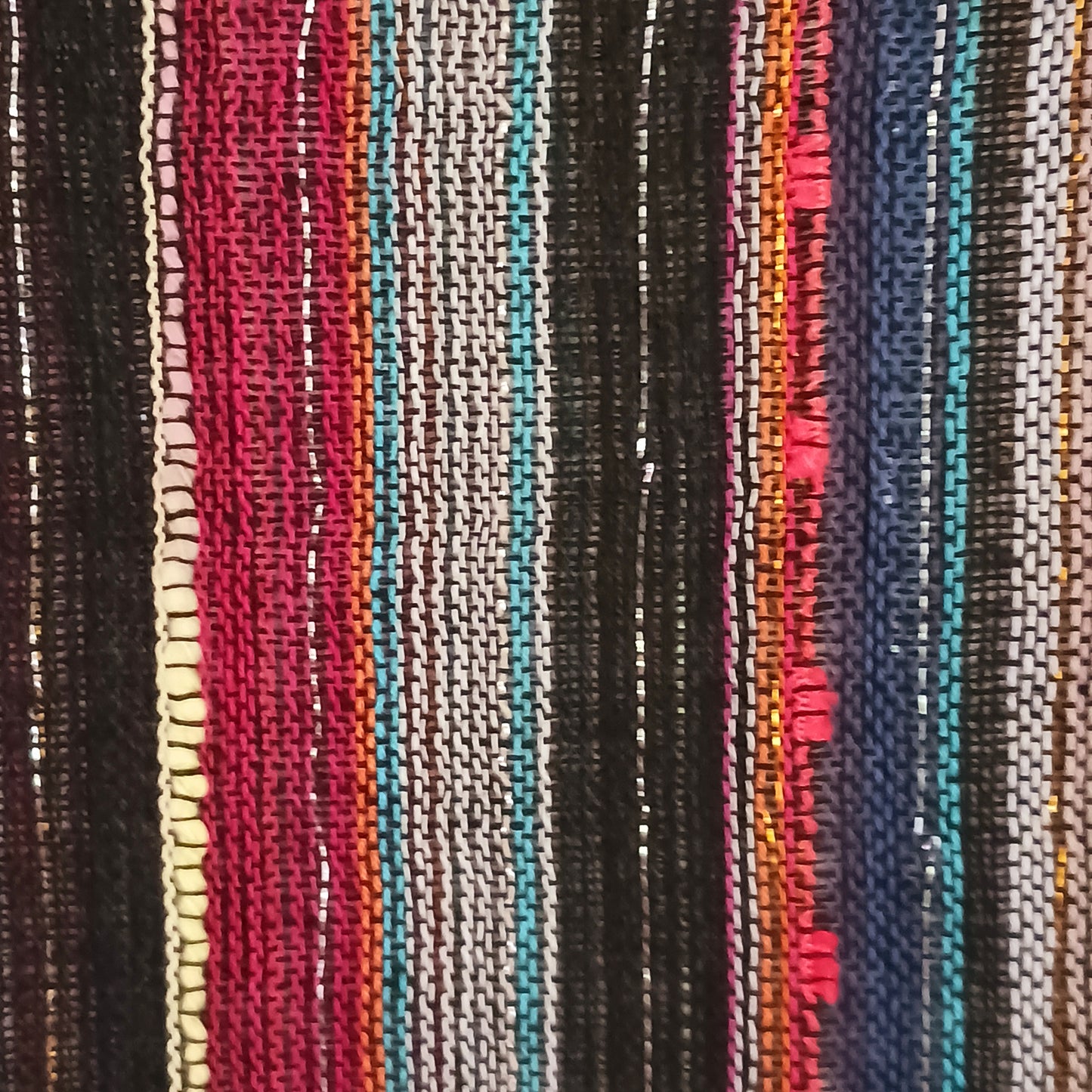 Immerse yourself in the alluring world of bohemian fashion with this delicate Indian Boho Scarf. Crafted with care, each scarf captures the essence of India's free-spirited charm, adding a touch of Boho elegance to your outfit.