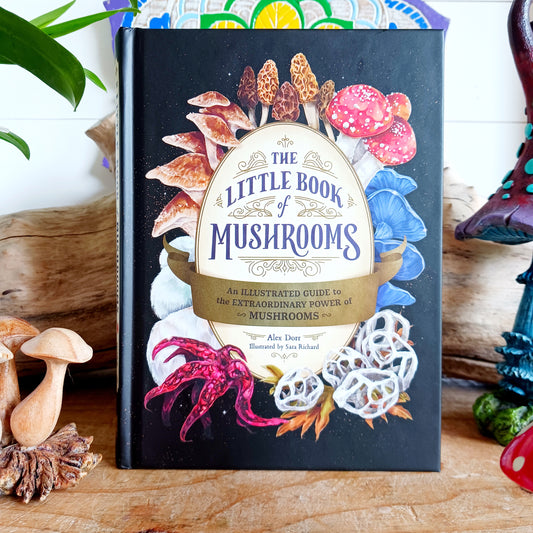 Explore the Mysterious World of Fungi. In this beautifully illustrated hardback book - The Little Book of Mushrooms - you will explore seventy-five of the most unique varieties of mushrooms. From the vividly red Fly Agaric to the nutritious Chicken of the Woods to the lethal Death Cap, you will learn everything about these fungi, including where they live, their most distinguishing features, which fungi are safe to eat, and much more.