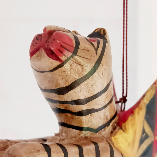 Add a touch of magic and personality to your space with the Flying Cat Hanger! Each piece is lovingly hand-painted, featuring a charming cat soaring through the air with playful style. Perfect for children's bedrooms, entryways, or creative spaces, this whimsical hanger brings joy and a splash of colour to any wall.