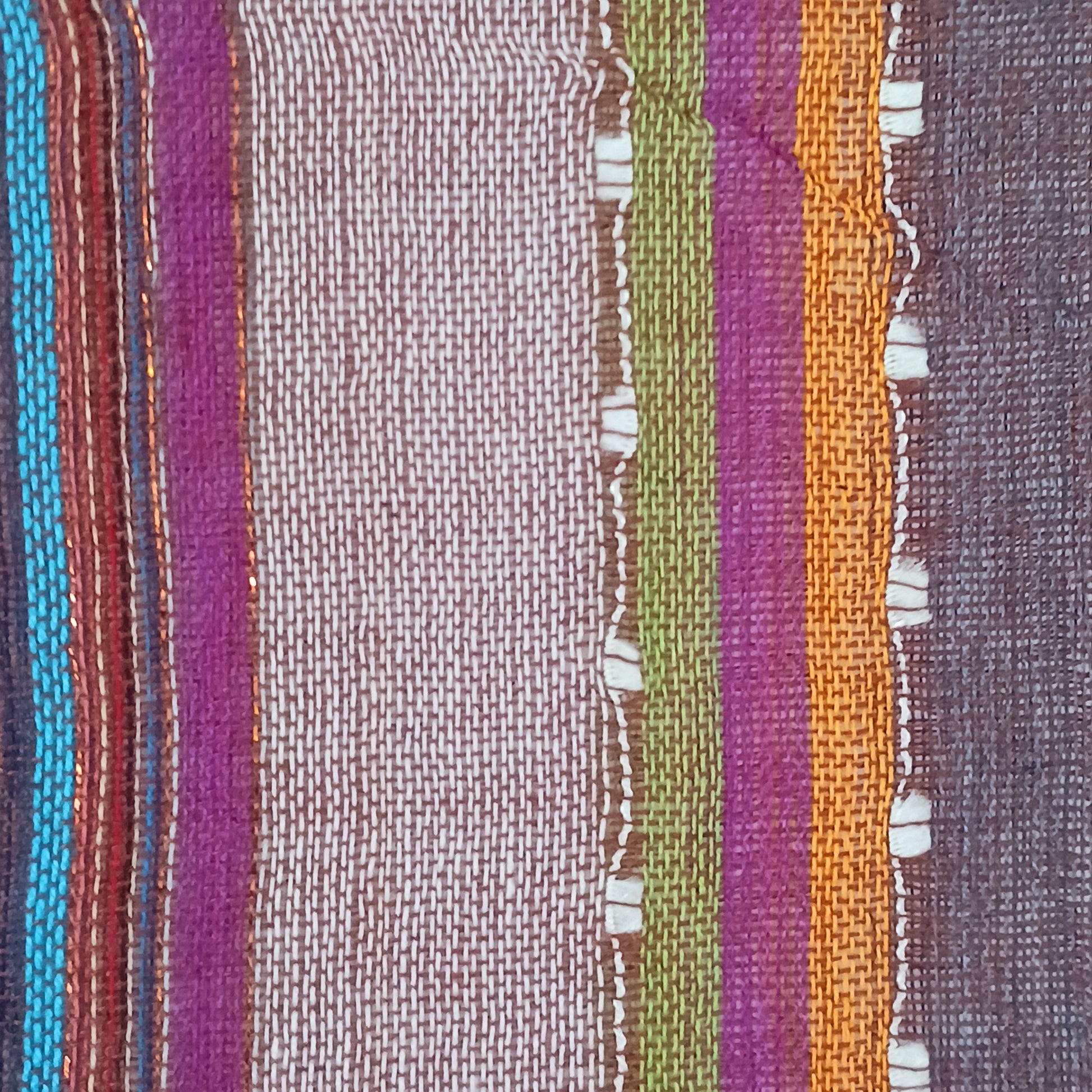 Immerse yourself in the alluring world of bohemian fashion with this delicate Indian Boho Scarf. Crafted with care, each scarf captures the essence of India's free-spirited charm, adding a touch of Boho elegance to your outfit. 