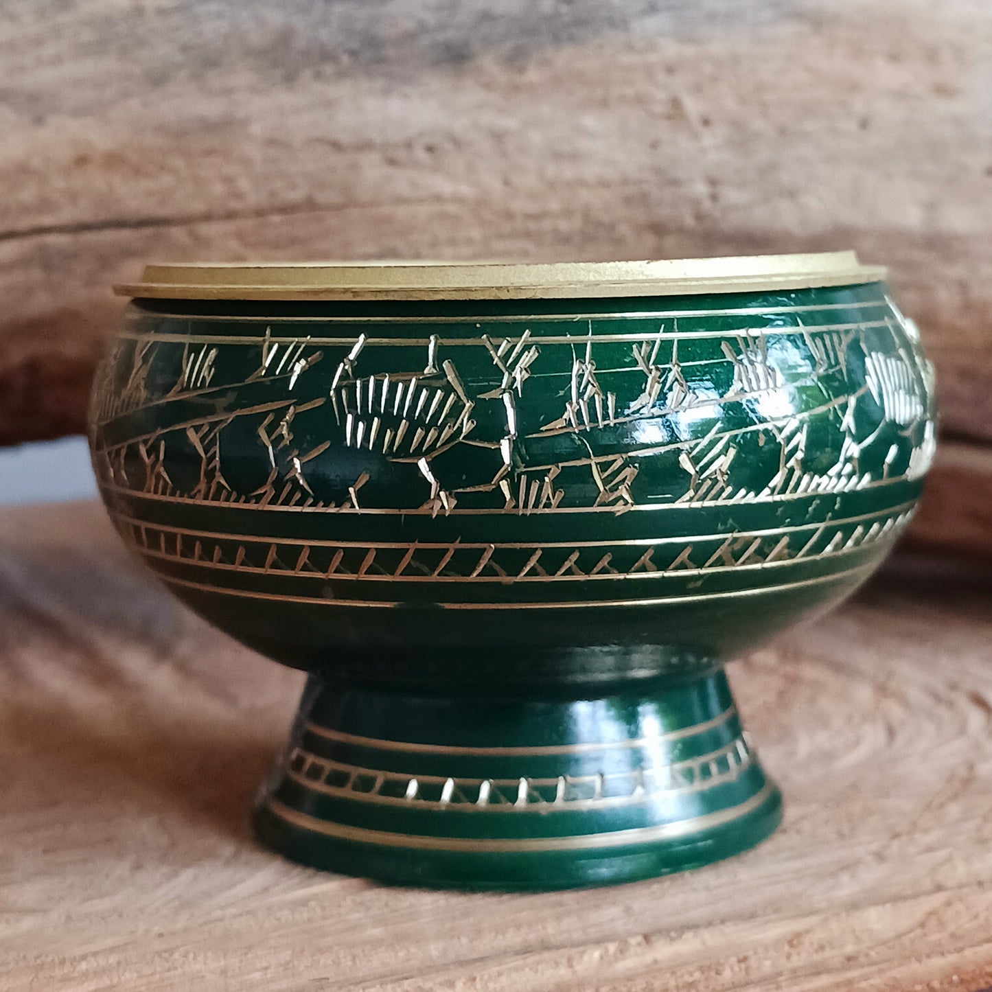 Heart Chakra Resin Incense Burner | Charcoal Jar