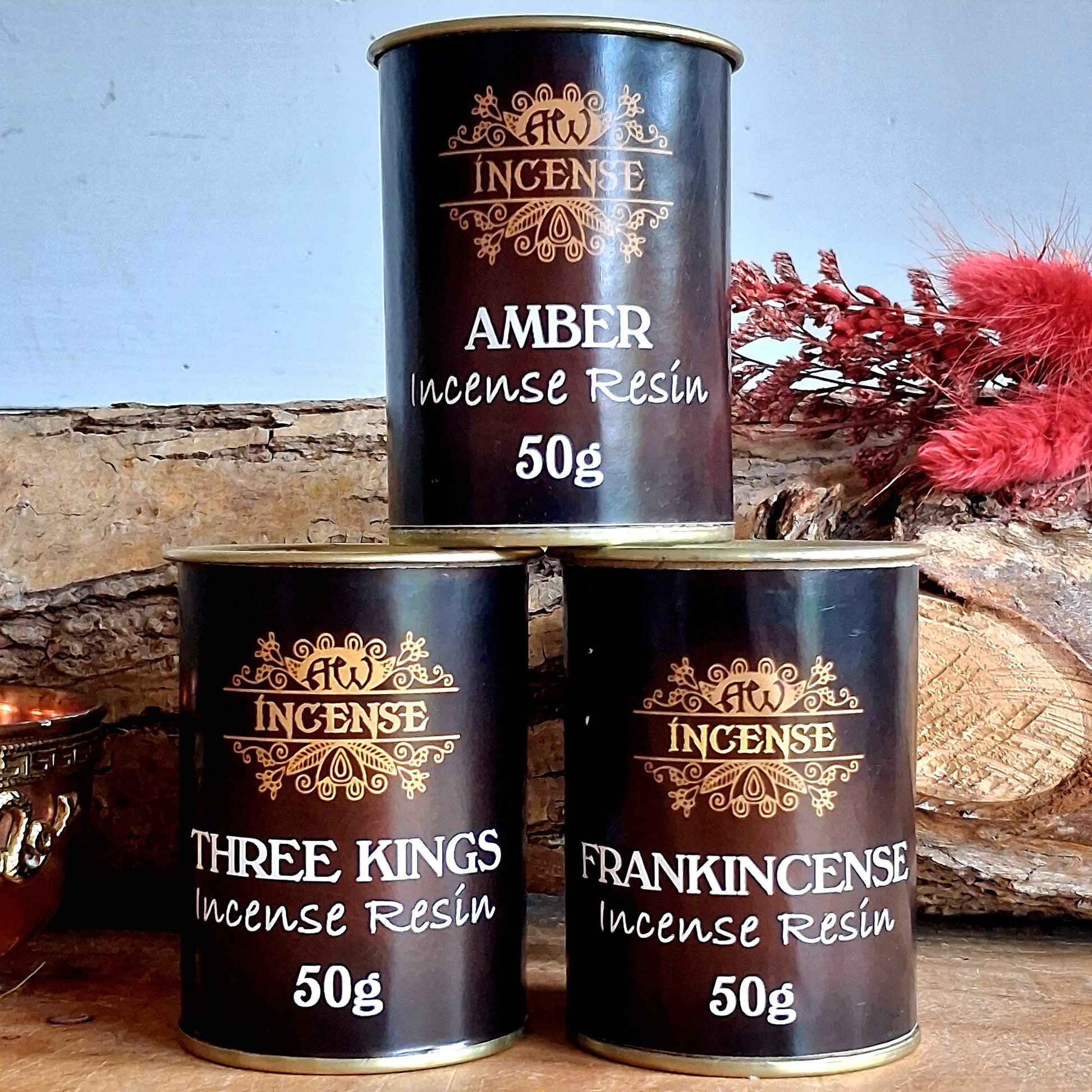 This 50g tub of Frankincense Resin offers enough for many rituals, meditations, and blessings. When placed upon glowing charcoal, it releases a rich, citrusy, and balsamic fragrance that fills your space with an uplifting and protective presence.