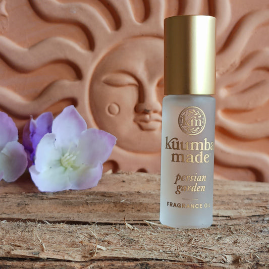 Kuumba Made Persian Garden Fragrance Oil is a luminous, floral scent inspired by ancient garden sanctuaries and the sacred beauty of nature in bloom. This enchanting fragrance blends intoxicating jasmine with bright notes of sunny bergamot and fresh gardenia, drifting lightly like a warm tropical breeze. Soft yet expressive, Persian Garden is ideal for daily wear, ritual anointing, meditation, or moments of calm connection.