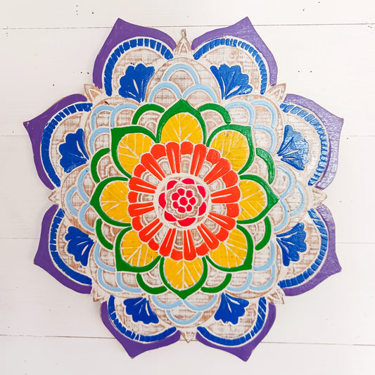 Chakra Mandala Wall Plaque