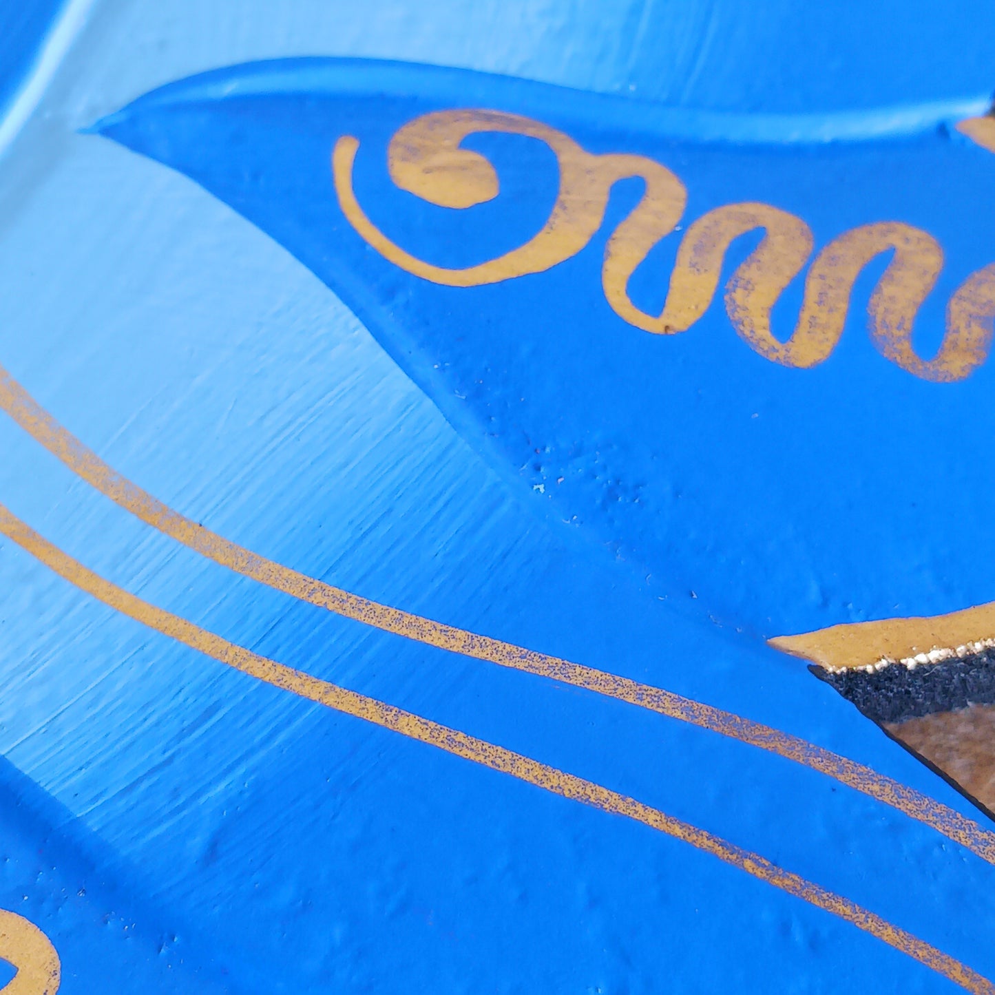 Elevate your home with the mystical charm of our Sun &amp; Moon Mirror. Lovingly handmade by fairtrade artisans, this unique piece features a beautifully painted sun and moon design in vibrant blue tones. Perfect for adding a touch of spirituality, harmony, and positive energy to your living space, this mirror doubles as both a functional piece and captivating art. Ideal for bedrooms, meditation spaces, or as a thoughtful gift for someone special.