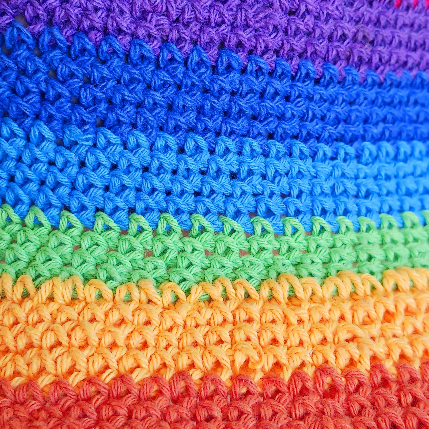 Add a splash of colour to your summer wardrobe with this beautiful Handmade Rainbow Crochet Cotton Sun Hat. Carefully handcrafted, this vibrant hat is designed to keep you comfortable while making a bold statement wherever your adventures take you.