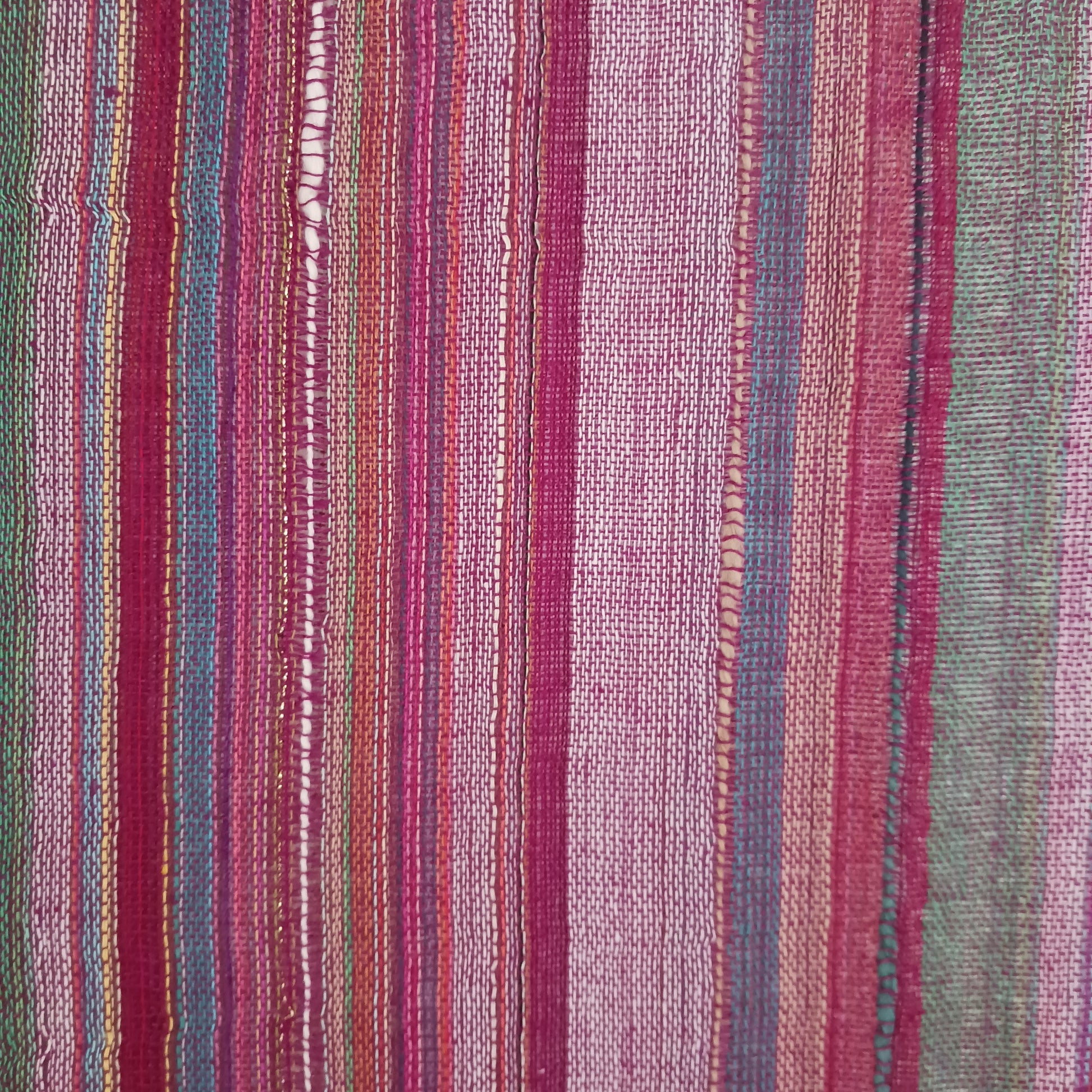 Immerse yourself in the alluring world of bohemian fashion with this delicate Indian Boho Scarf. Crafted with care, each scarf captures the essence of India's free-spirited charm, adding a touch of Boho elegance to your outfit.