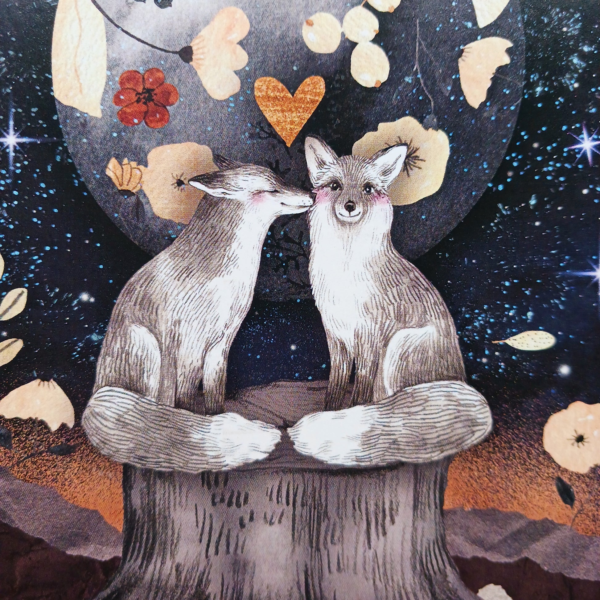 This beautifully illustrated magical birthday card comes with an illustrated envelope. Each card also has faint artwork inside.