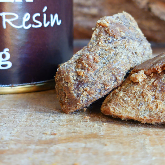 This 50g tub of Frankincense Resin offers enough for many rituals, meditations, and blessings. When placed upon glowing charcoal, it releases a rich, citrusy, and balsamic fragrance that fills your space with an uplifting and protective presence.