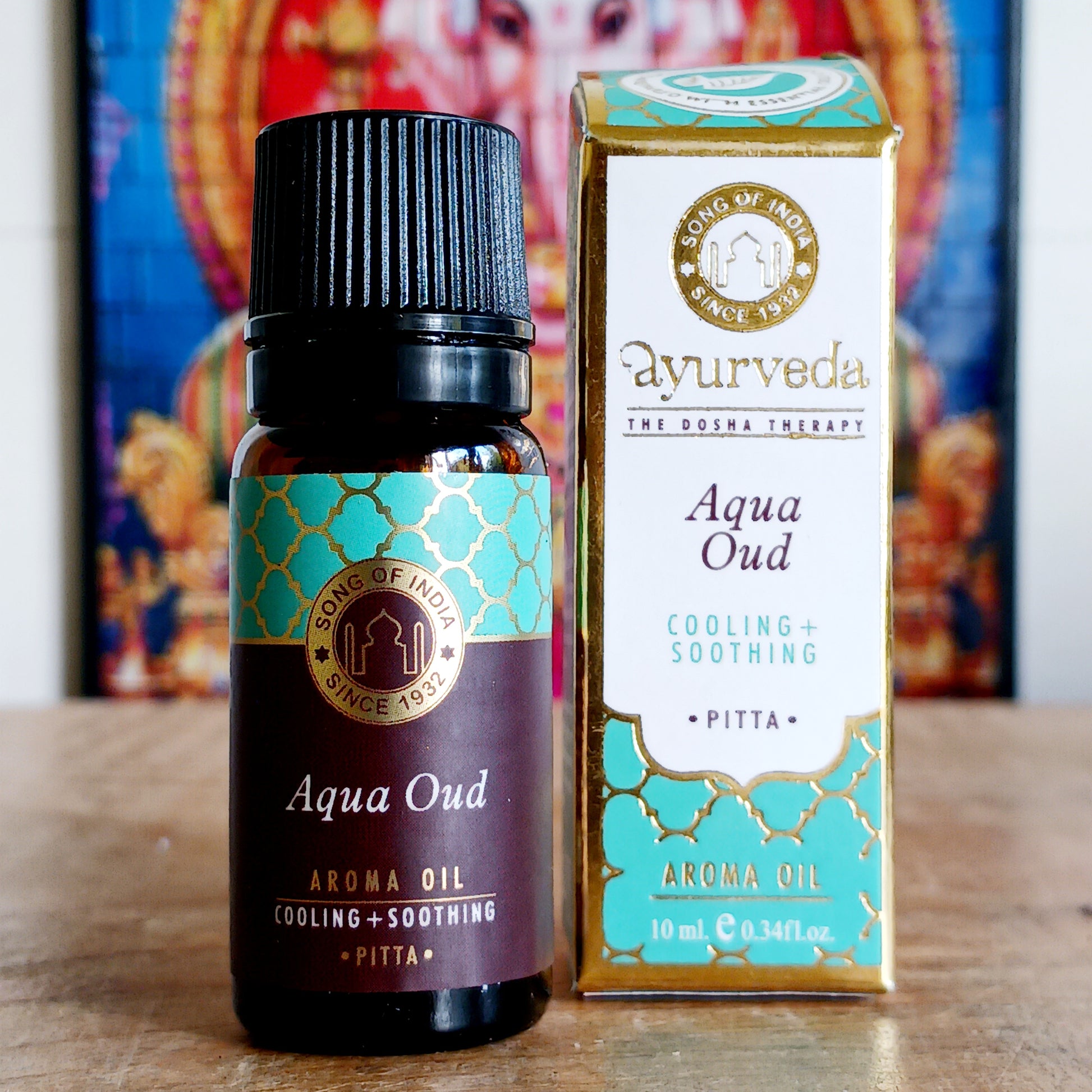 Experience the soothing essence of Song of India Ayurveda Aroma Oil, crafted with natural essential oils to refresh and rejuvenate your mind, body, and soul. Each fragrance is carefully blended to balance your senses and purify your surroundings.