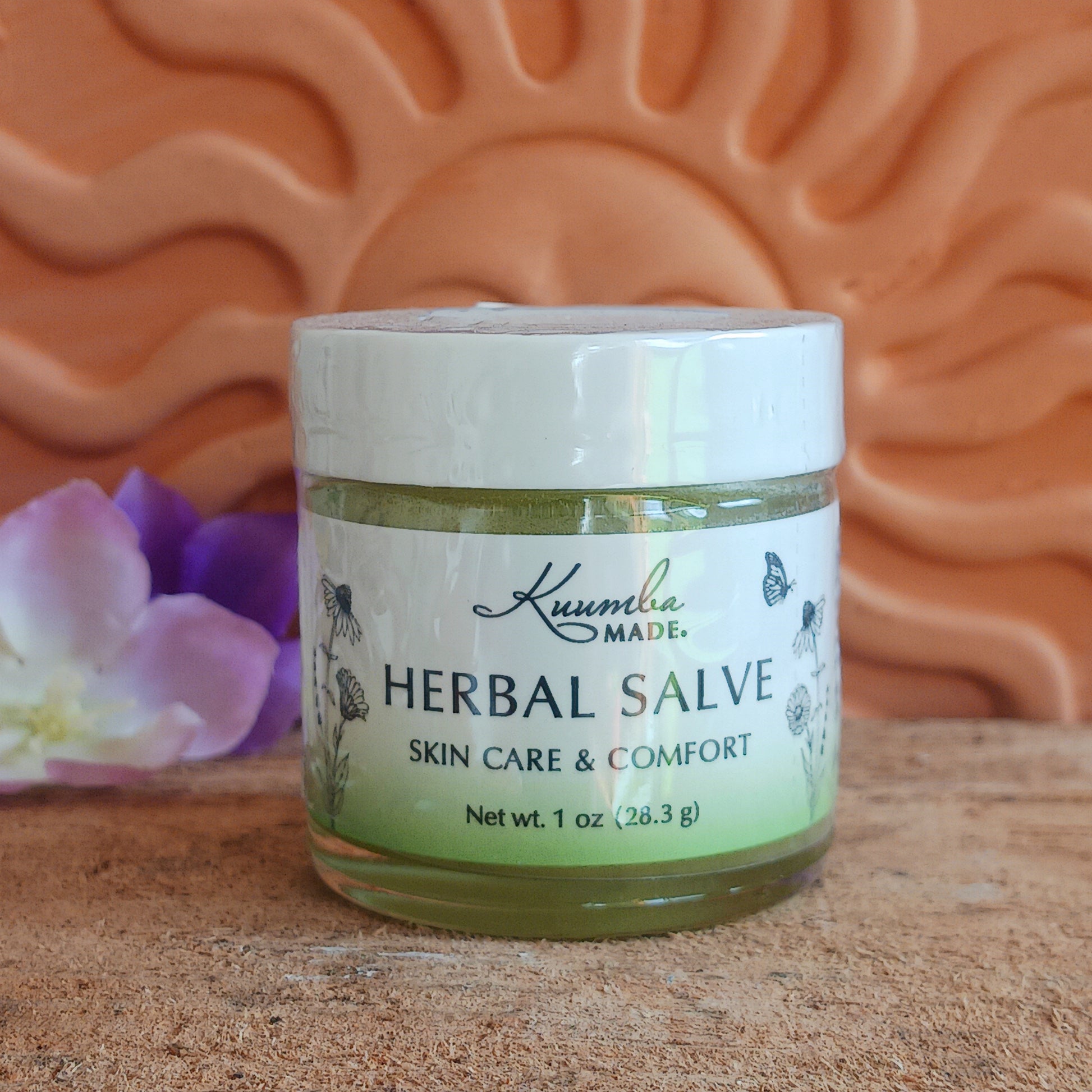 Kuumba Made Herbal Healing Salve is a time-honoured, certified organic remedy crafted to soothe, protect, and restore irritated or damaged skin. Created by Kuumba Made using traditional herbal wisdom, this gentle yet effective salve has been safely used for over 45 years to support the healing of wounds, rashes, itching, and everyday skin irritations.
