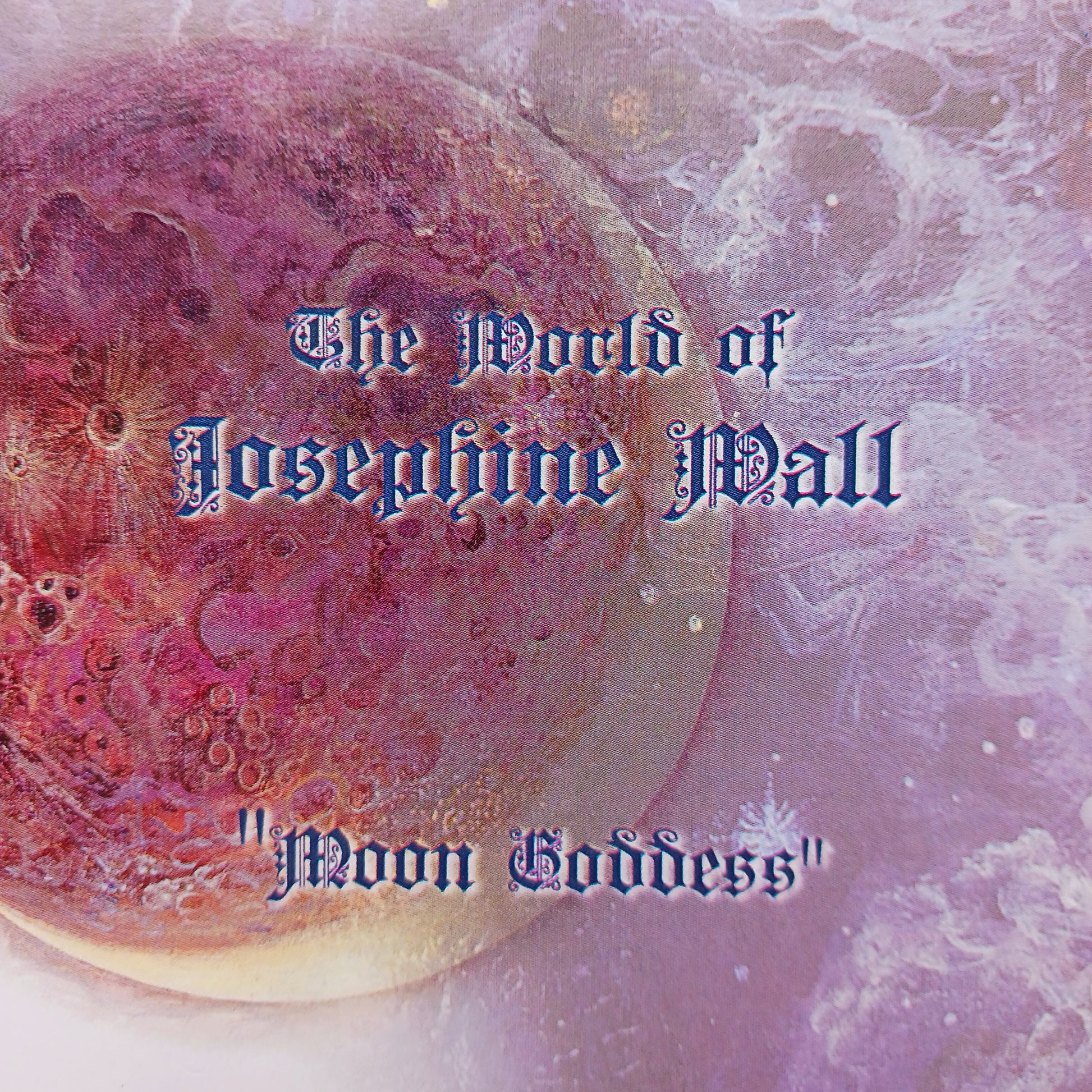 This beautiful greetings card entitled Moon Goddess is designed by Josephine Wall. The card is blank inside for you to write your own message. Each envelope is decorated with pretty artwork too. Perfect for any occasion.