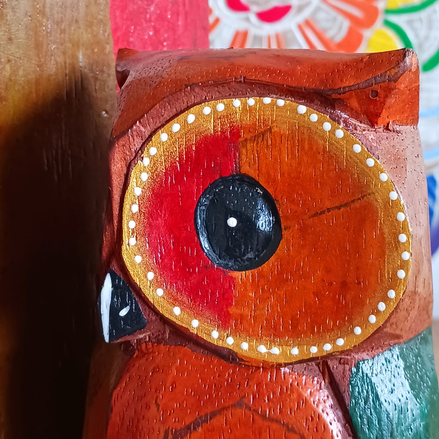 Add a touch of fun and charm to your bookshelf with these beautifully hand painted wooden owl bookends. These lovely bookends are designed to keep your books neatly organised, and the owls feature intricate detailing and colour that will bring personality and warmth to any space in your home.