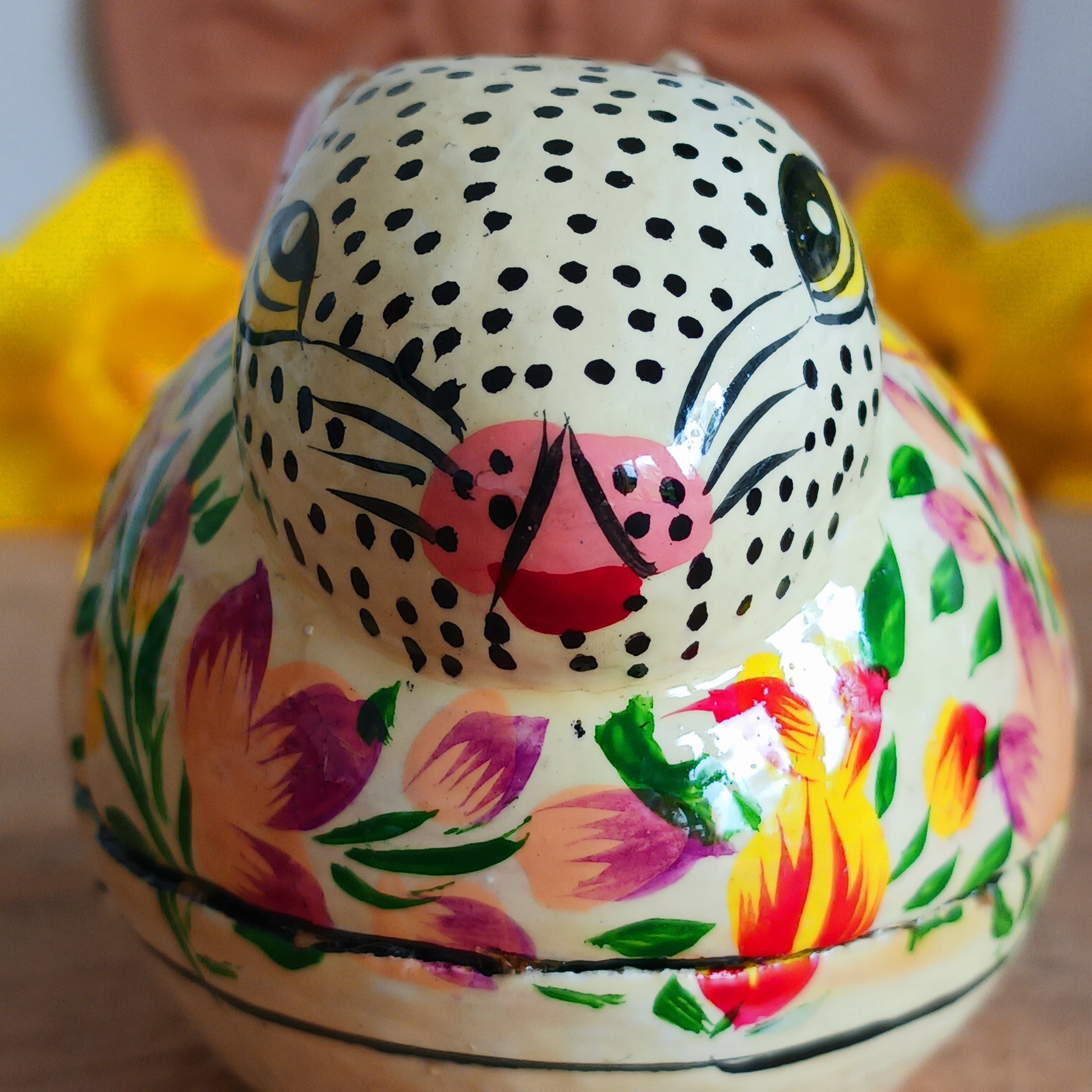 Celebrate the joy of spring with this beautifully handcrafted Floral Rabbit 2-Piece Easter Gift Box. Perfect for Easter gifting, this charming keepsake box features a delightful rabbit design, carefully hand painted with floral details and finished with a smooth glossy glaze.